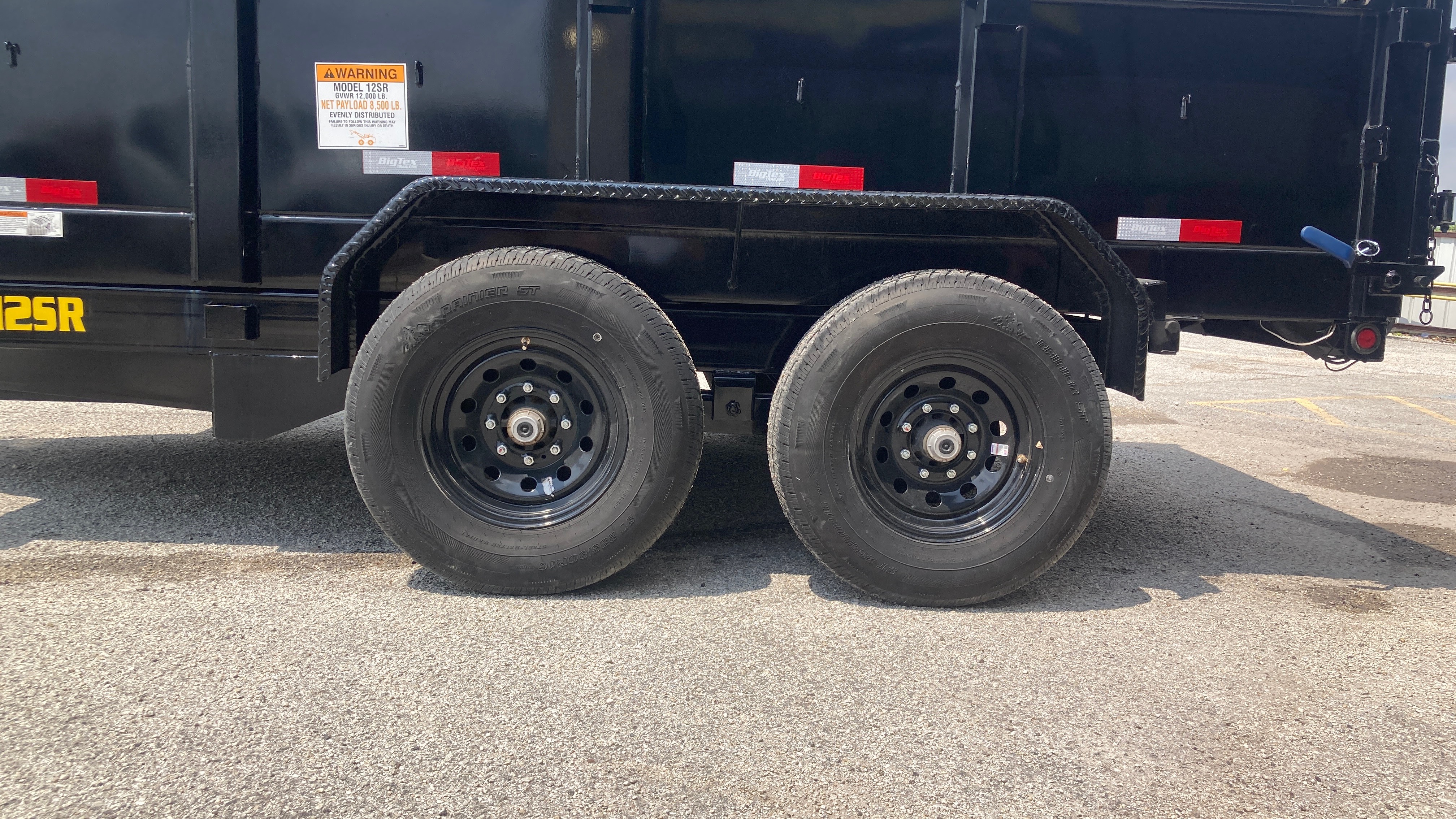 Big Tex 12SR, Dump, 83" x 12', 12K Image 9