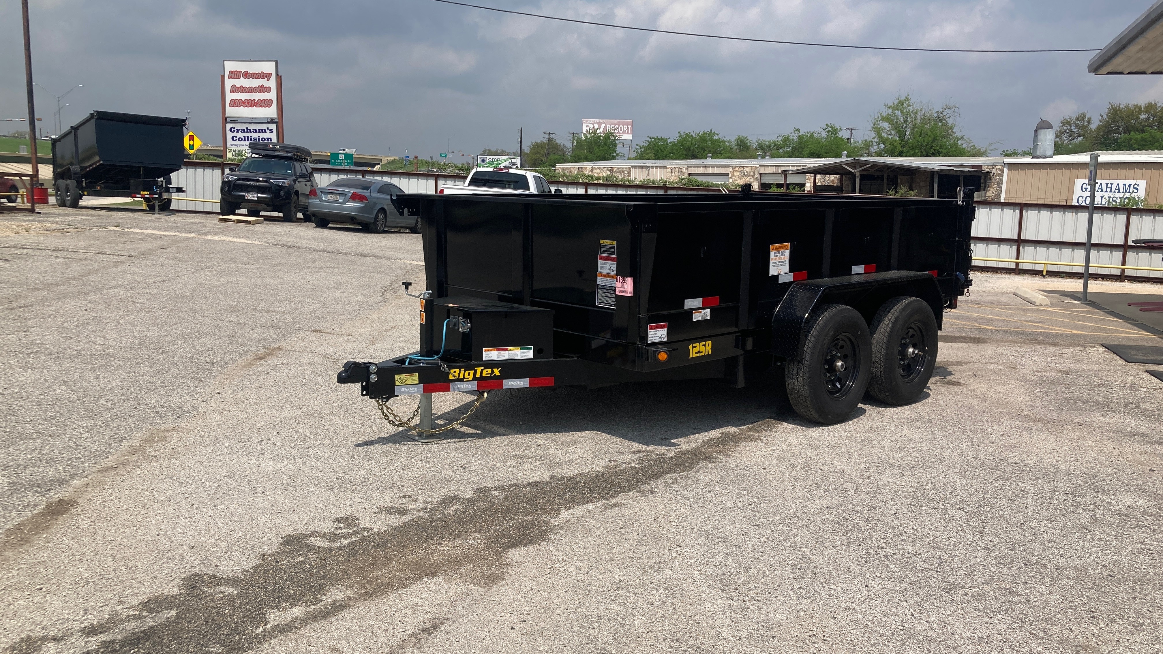 Big Tex 12SR, Dump, 83" x 12', 12K Image 5