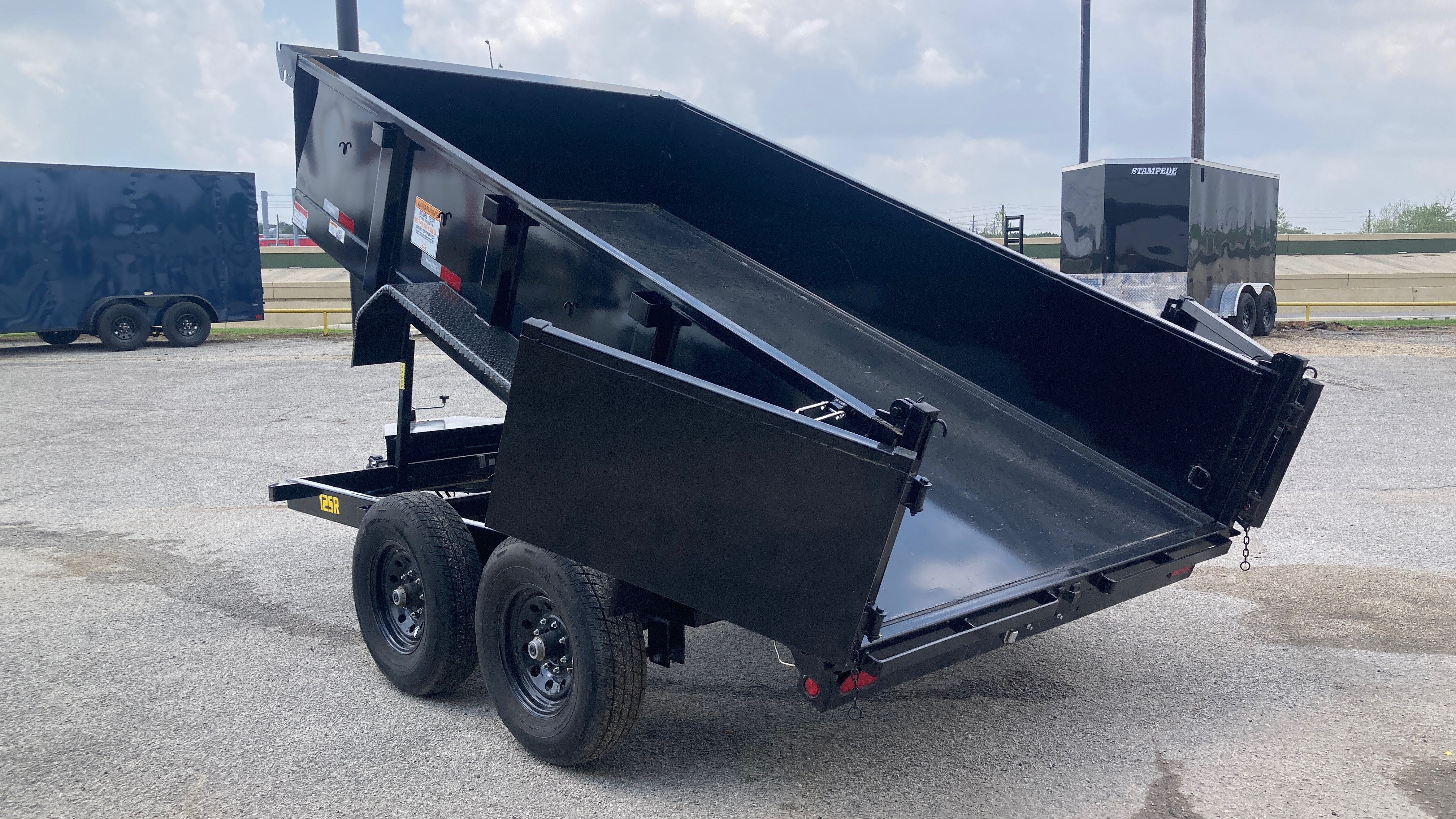 Big Tex 12SR, Dump, 83" x 12', 12K Image 7