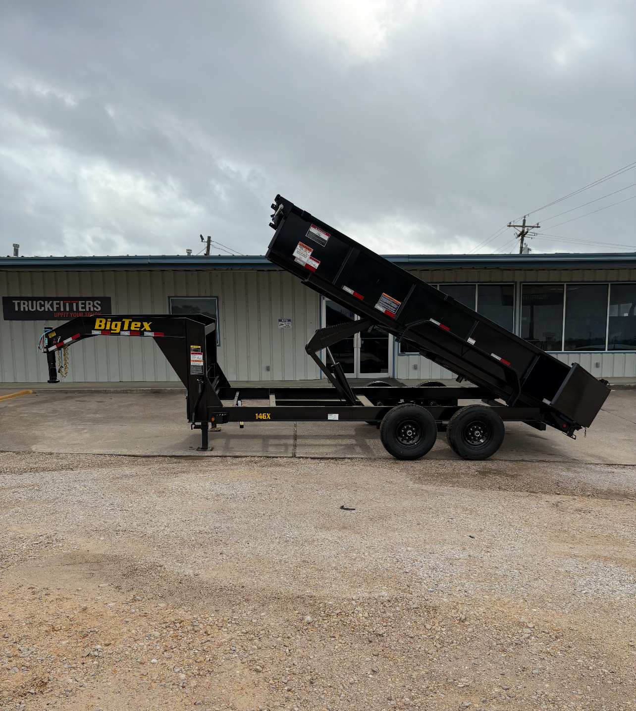 Big Tex 14GX, Dump, 83" x 14', 15.9K Image 2