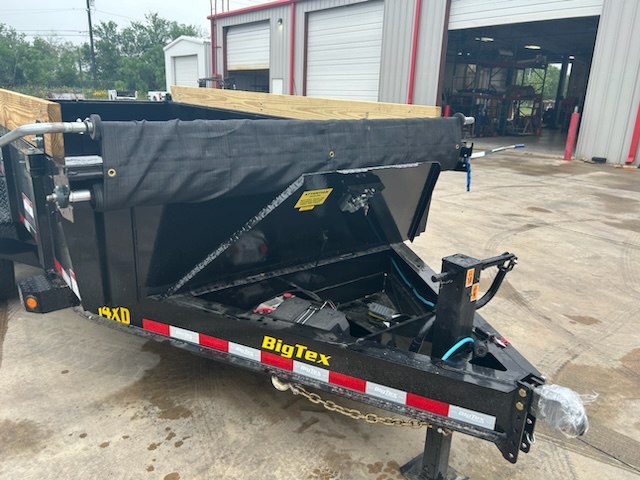 Big Tex 14XD 15.4K TAND XD DUMP 83″x16 6S 4 HIGH SIDES, BLACK image 2