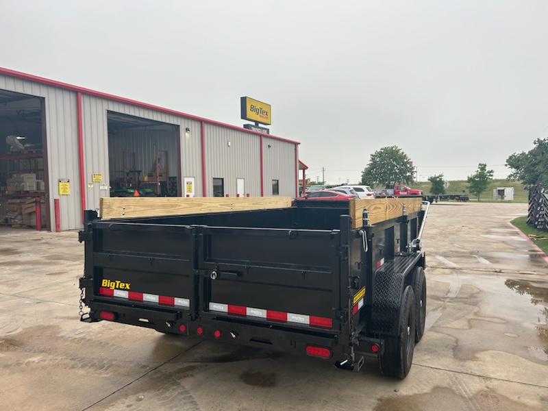 Big Tex 14XD 15.4K TAND XD DUMP 83″x16 6S 4 HIGH SIDES, BLACK image 3