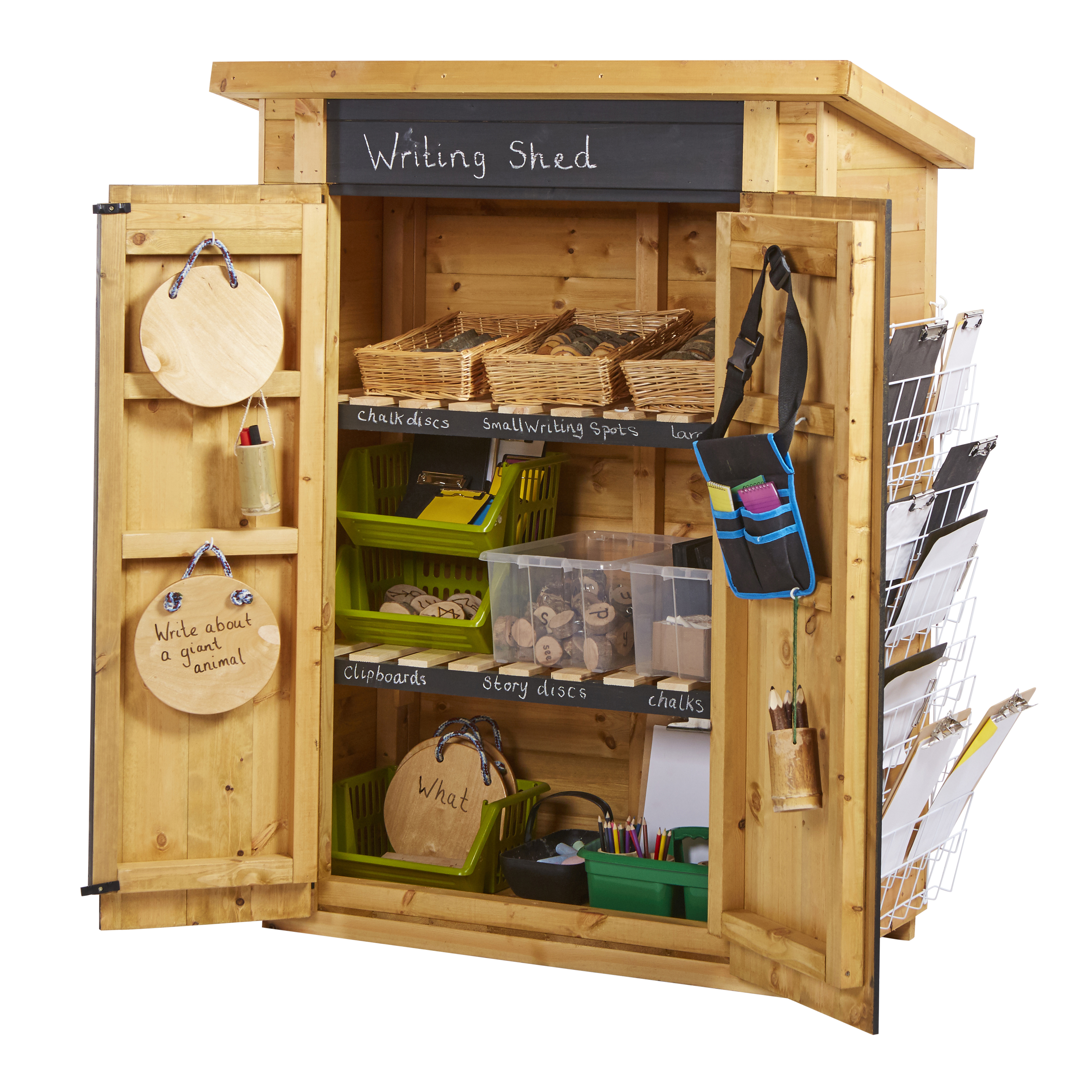 Curriculum Shed - Blackboard Writing Shed