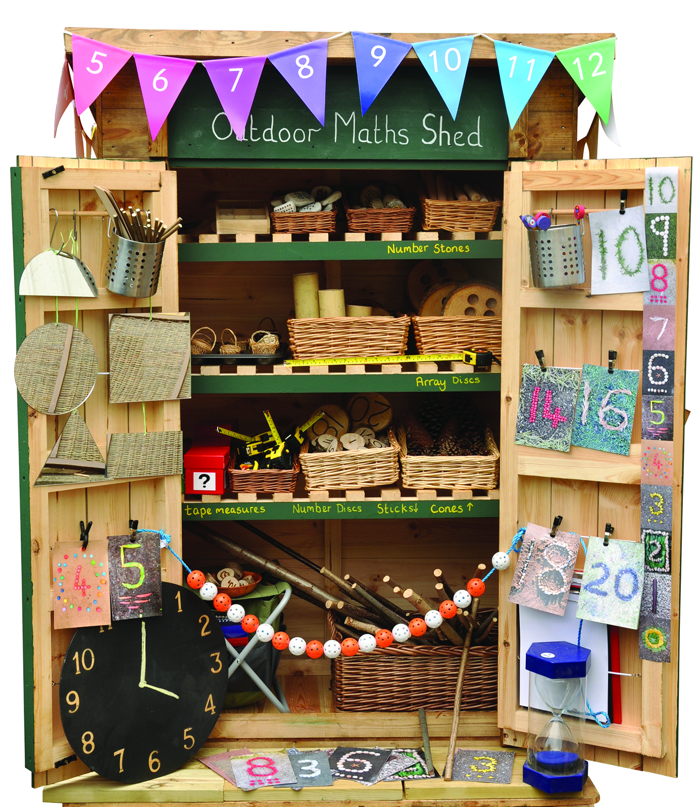 Curriculum Shed - Maths Counting Shed