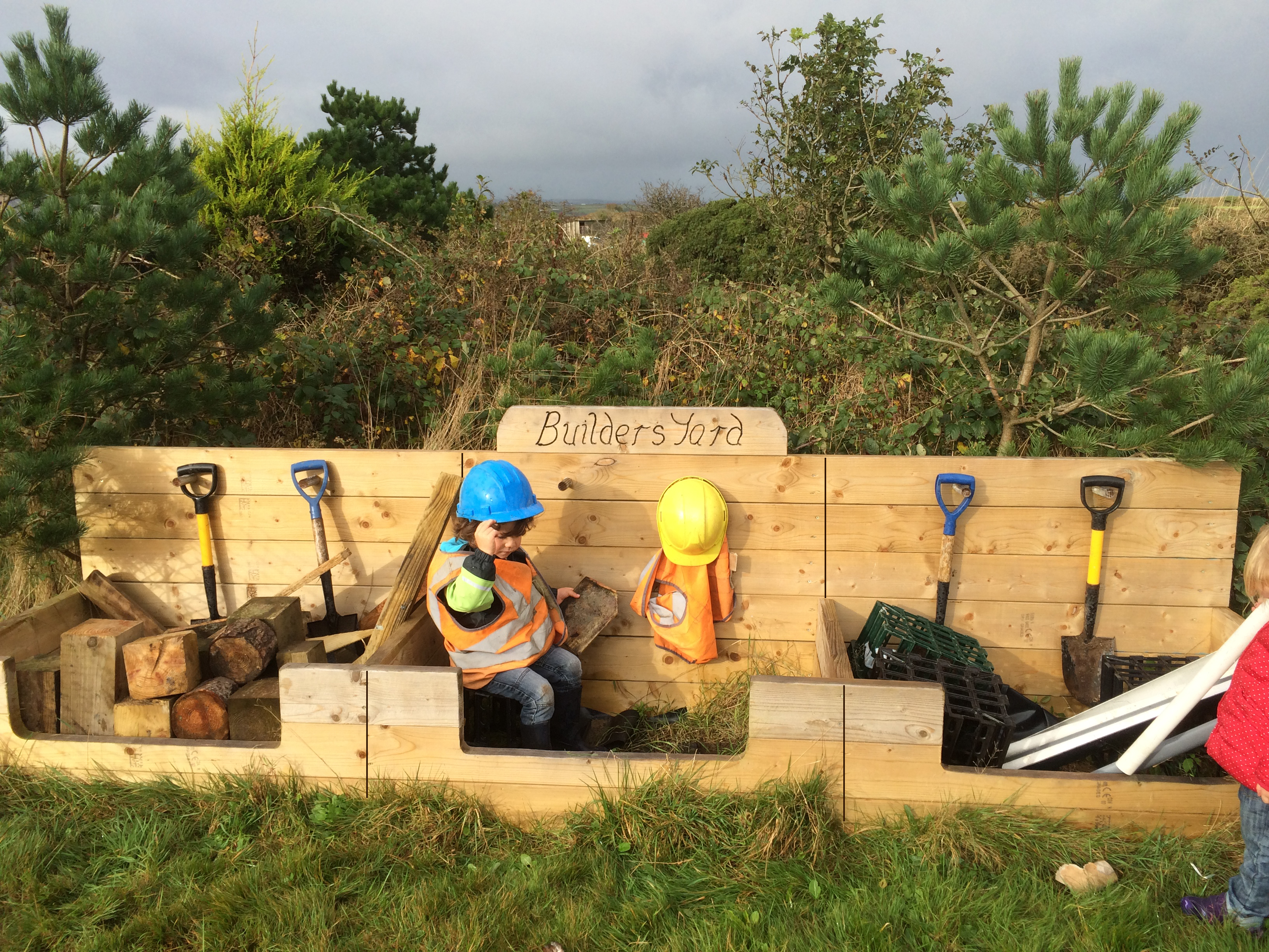 Highway Builder's Yard Set
