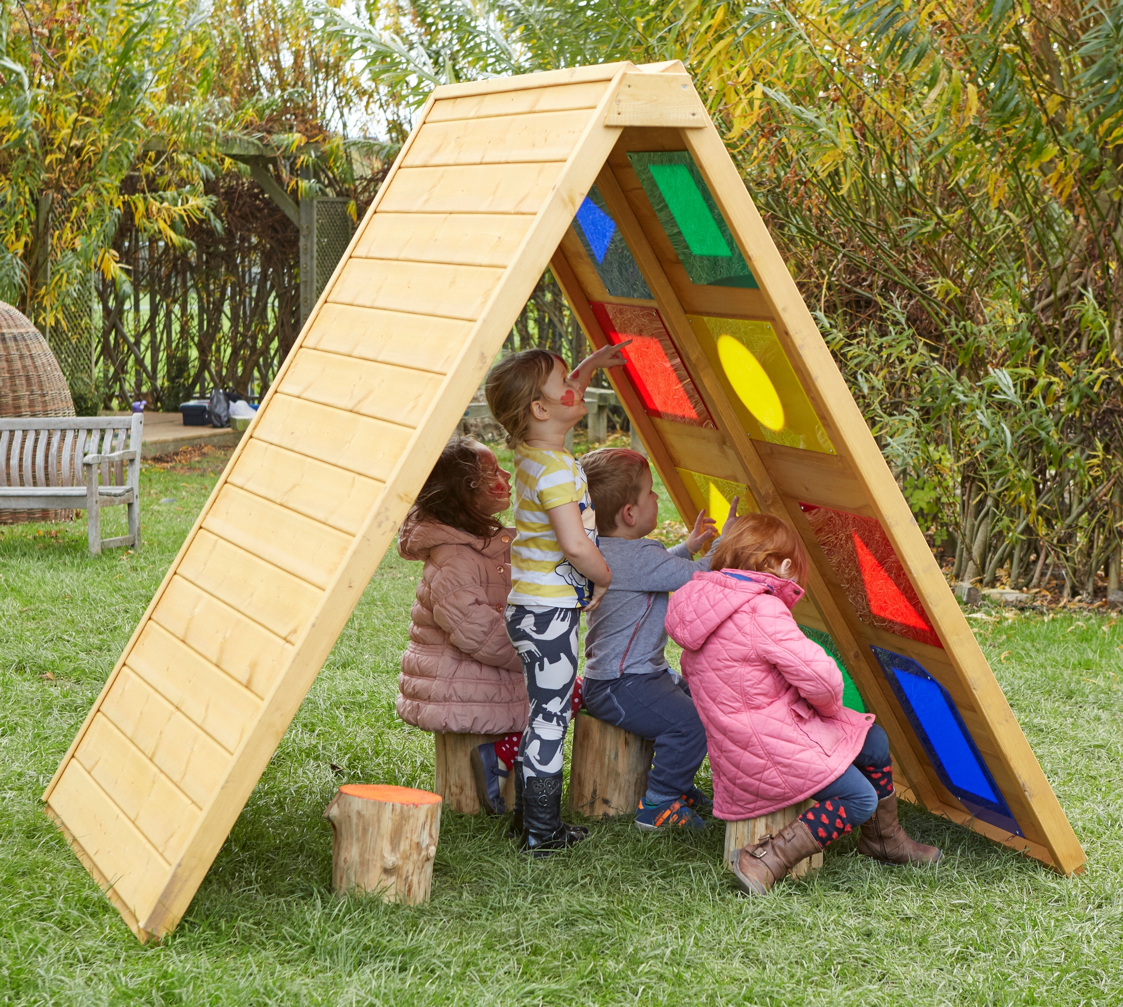 Colour Peephole Tunnel