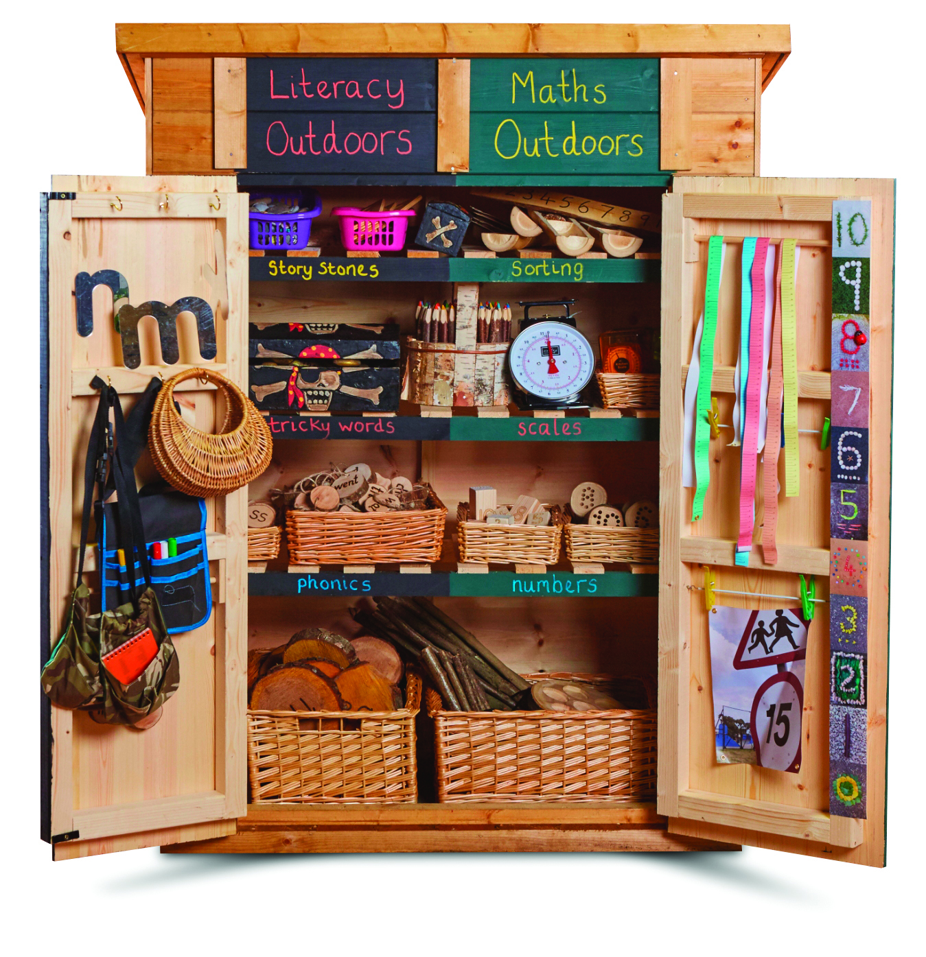 Curriculum Shed - Maths and English Combi Shed