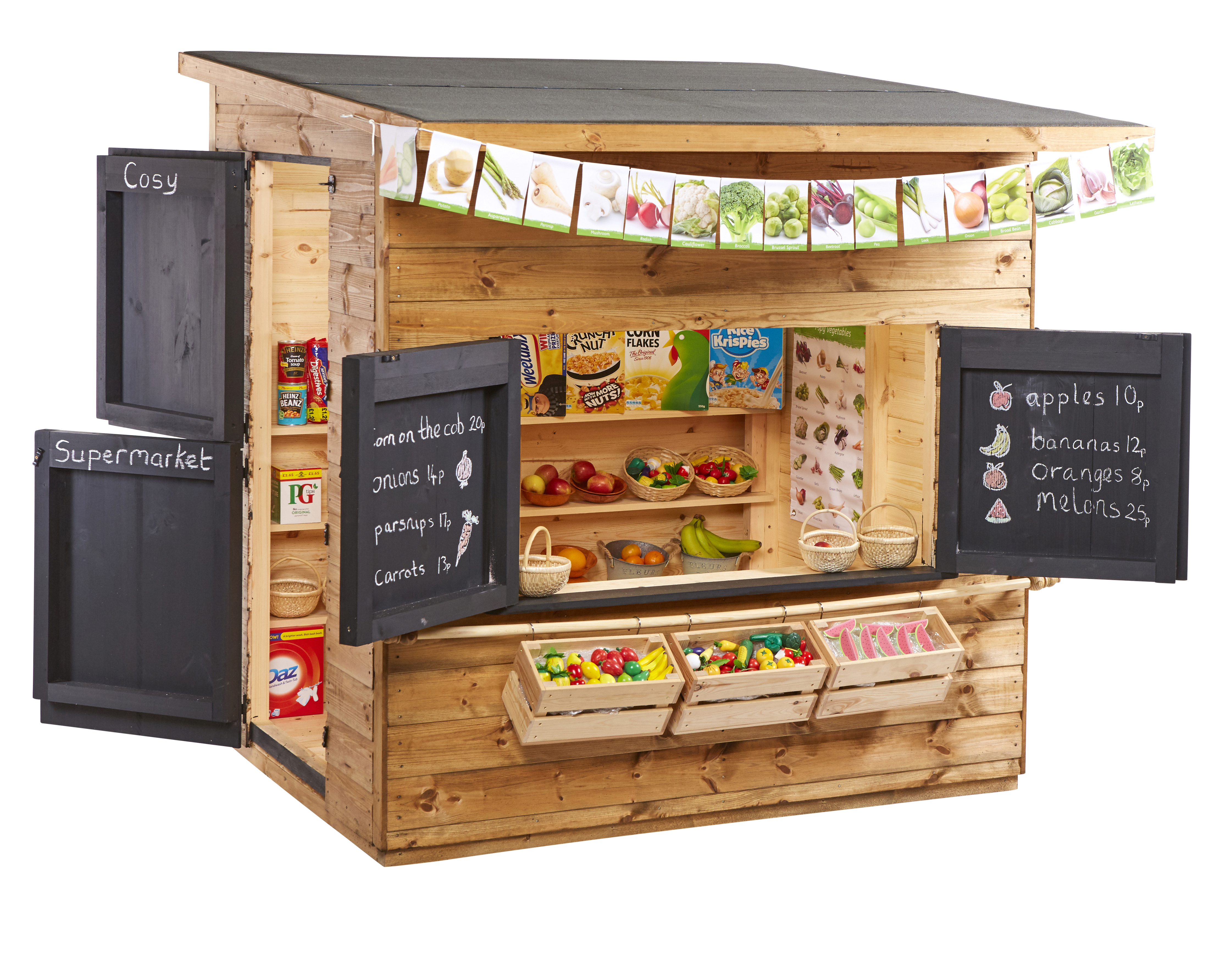 Outdoor Supermarket Playhouse