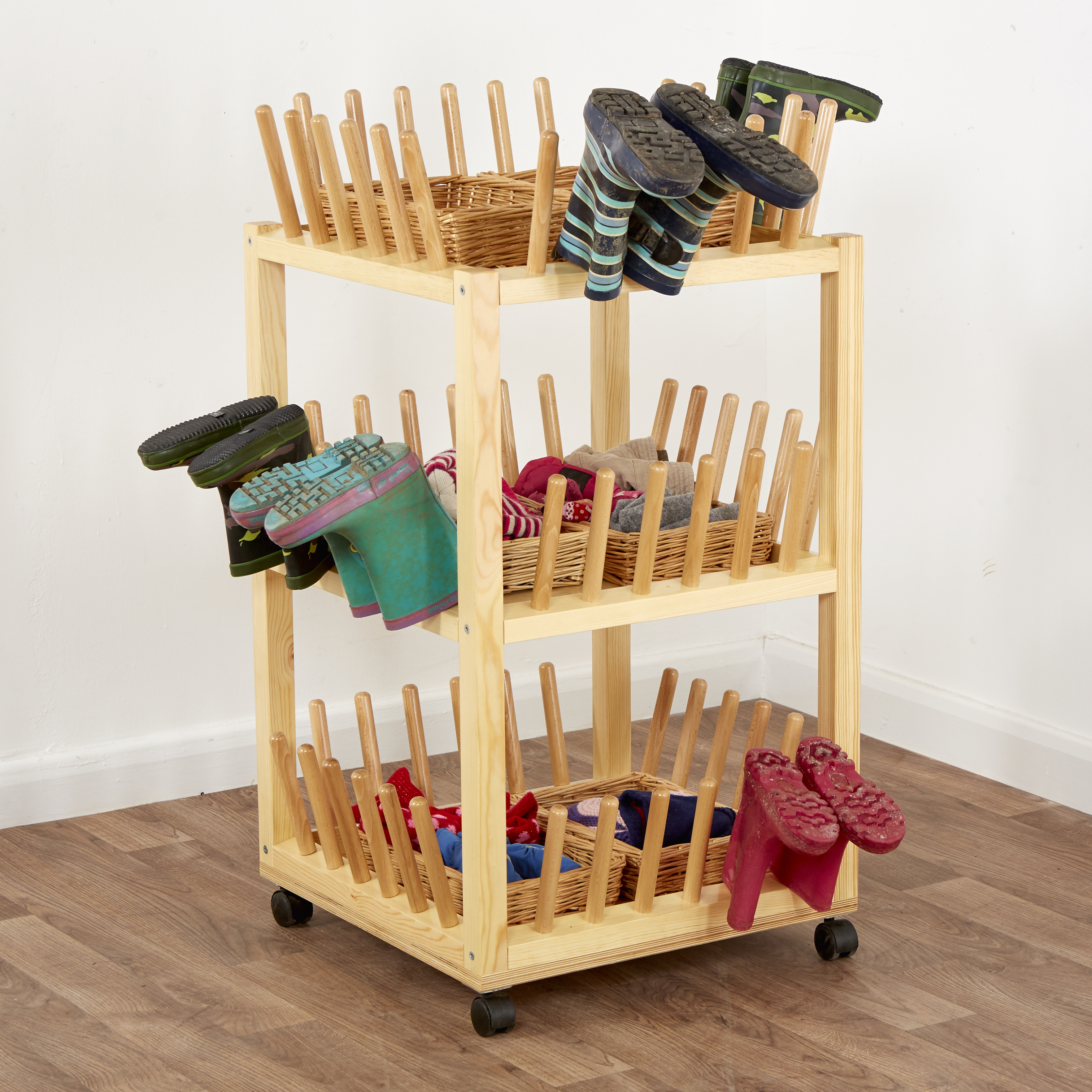 Wellington Boot Storage Bar - EYFS/H97cm