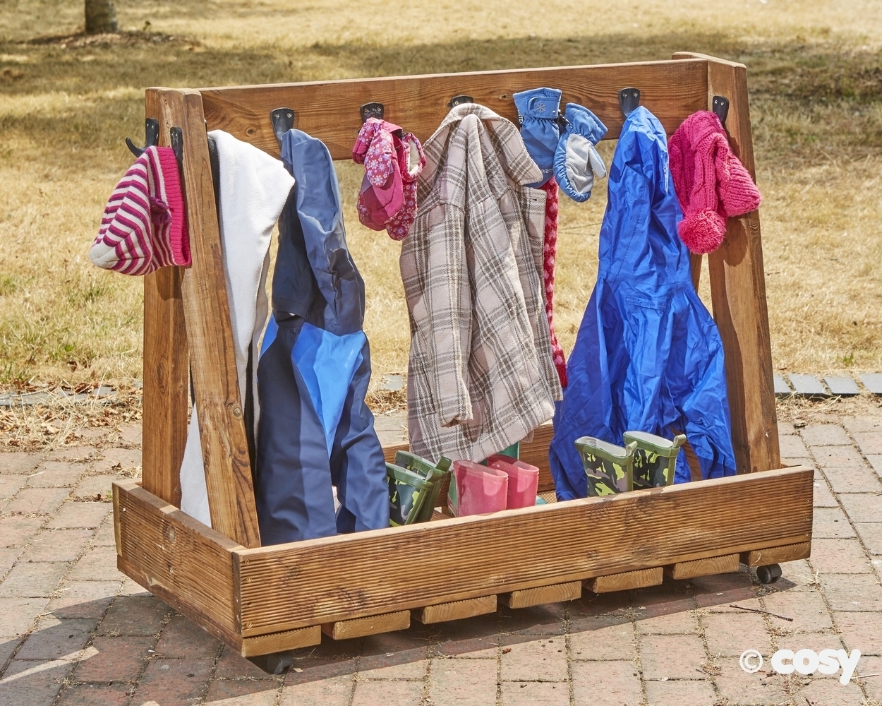 Outdoor Mobile Classroom Storage - EYFS/H98cm