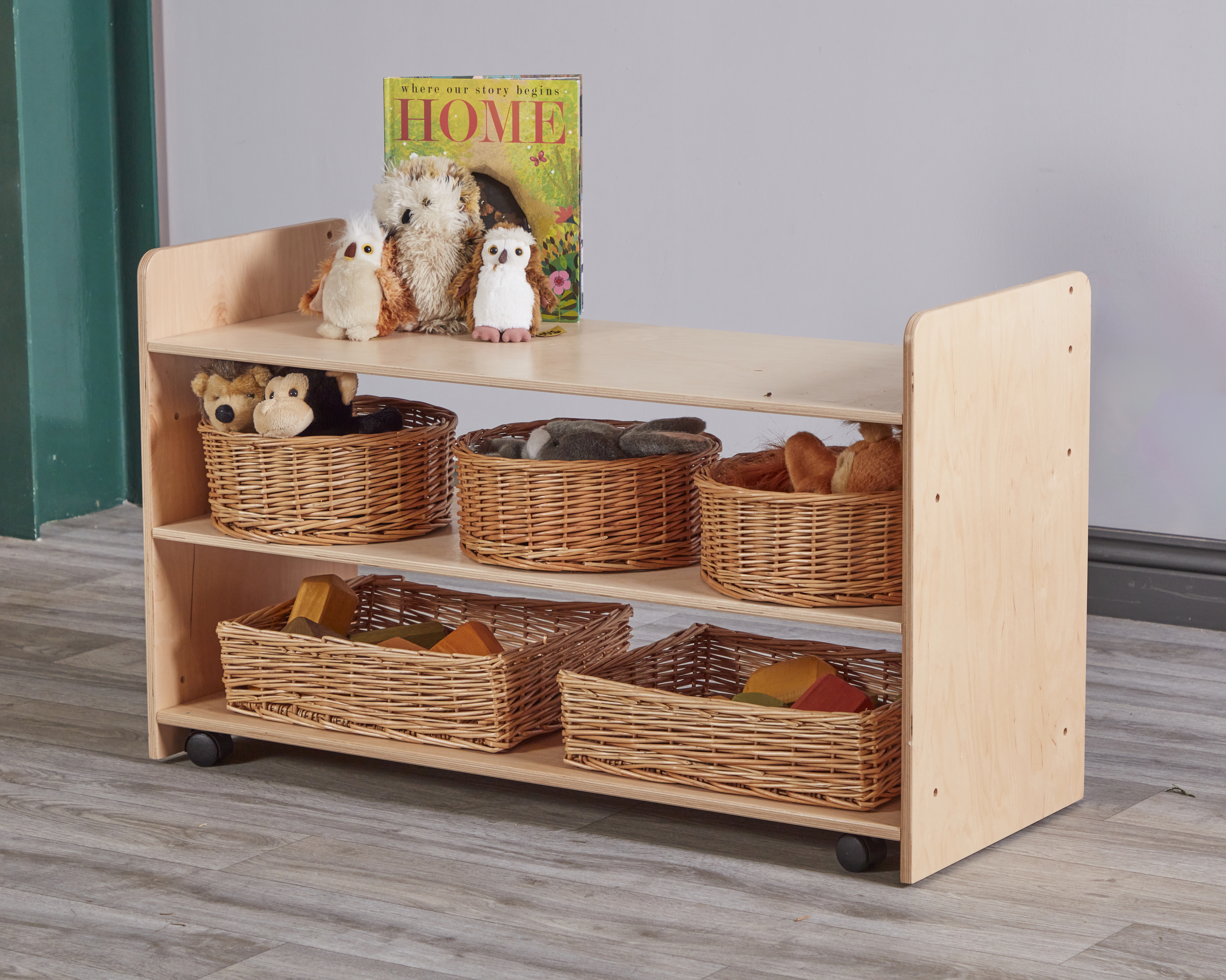 Rookie Mobile Open Shelf