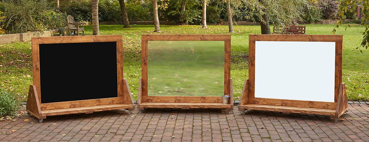Mobile Chalkboard Easel