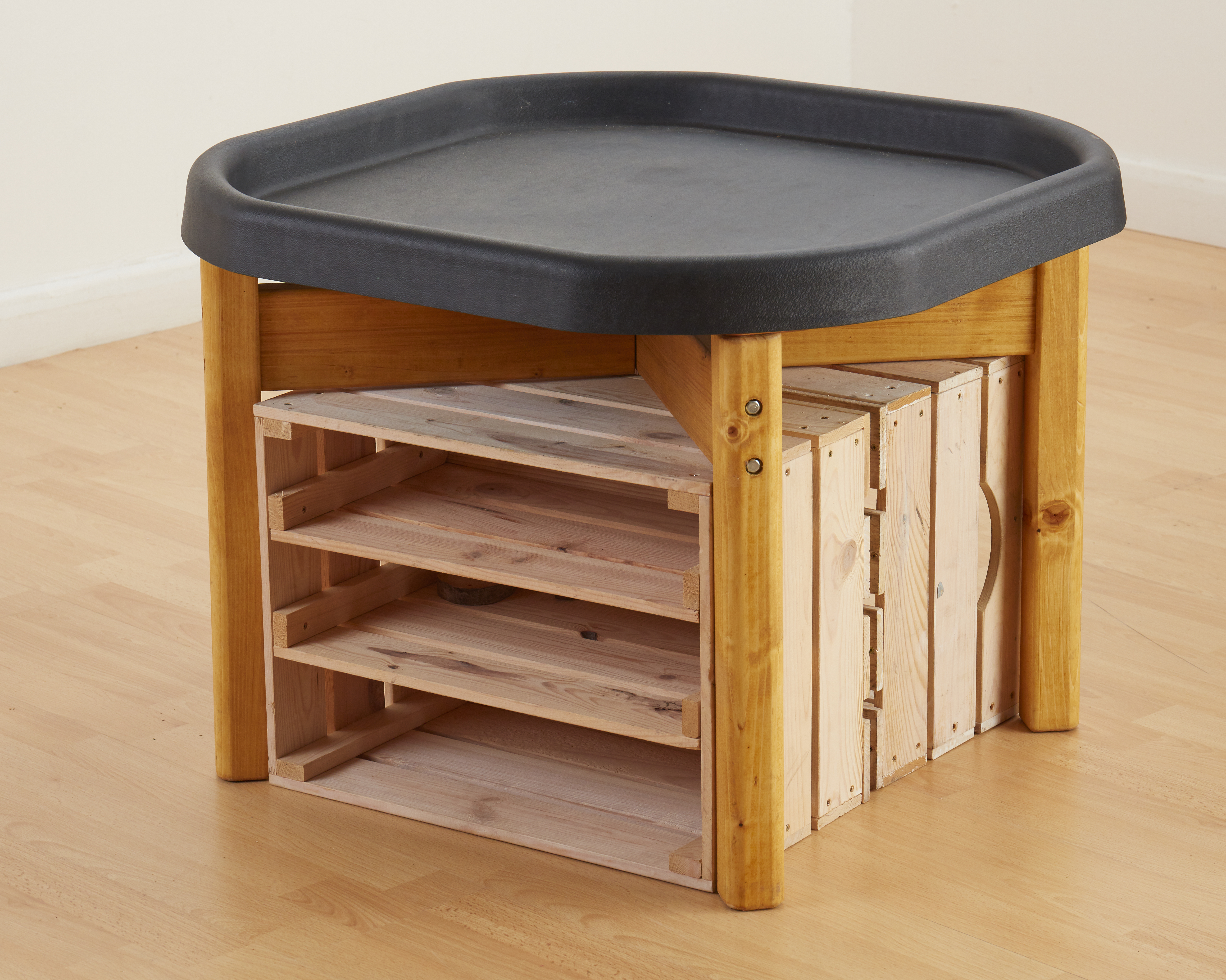 Mini Tuff Spot Tray Wooden Stand H50cm