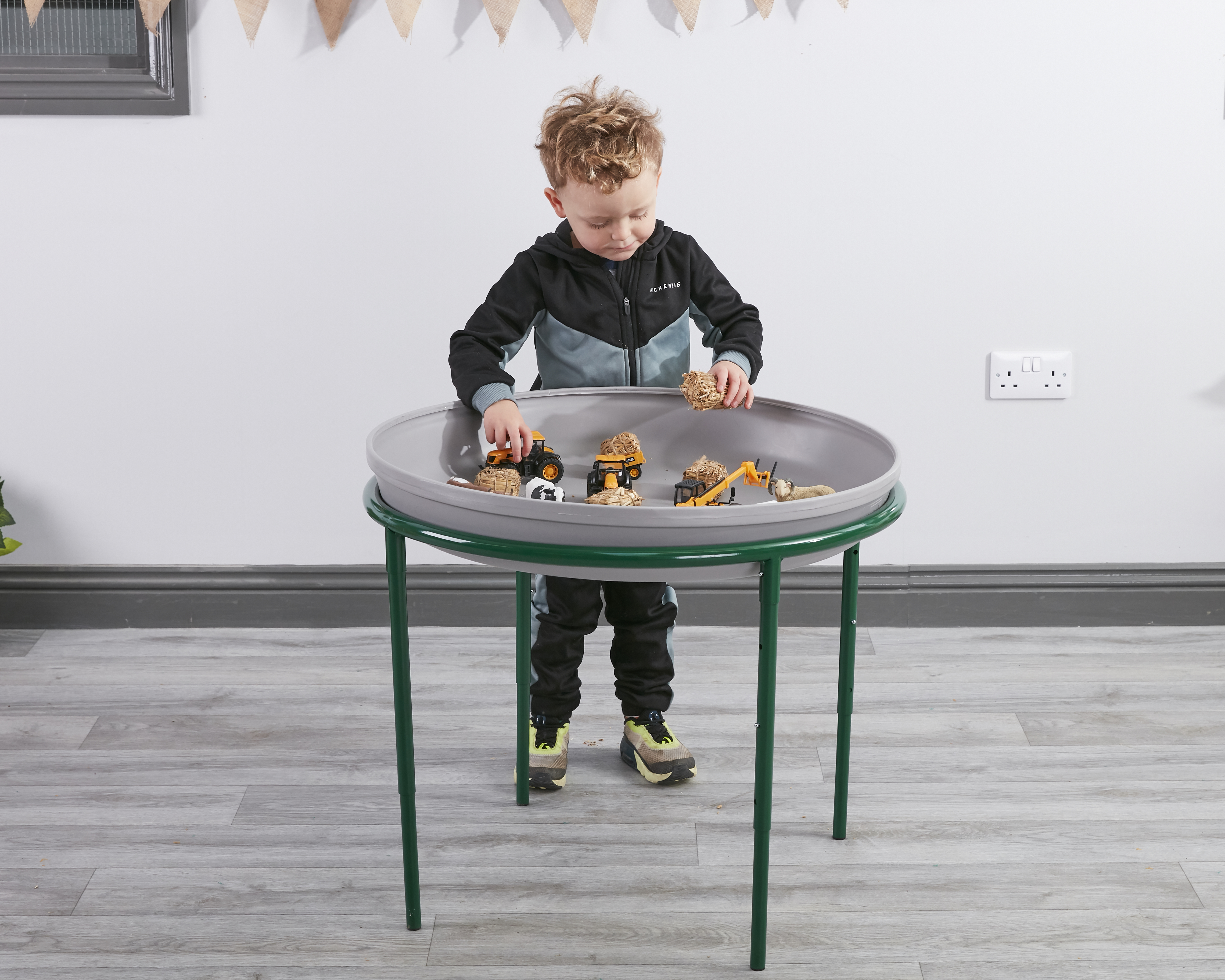 Deep Spot Tray - Grey