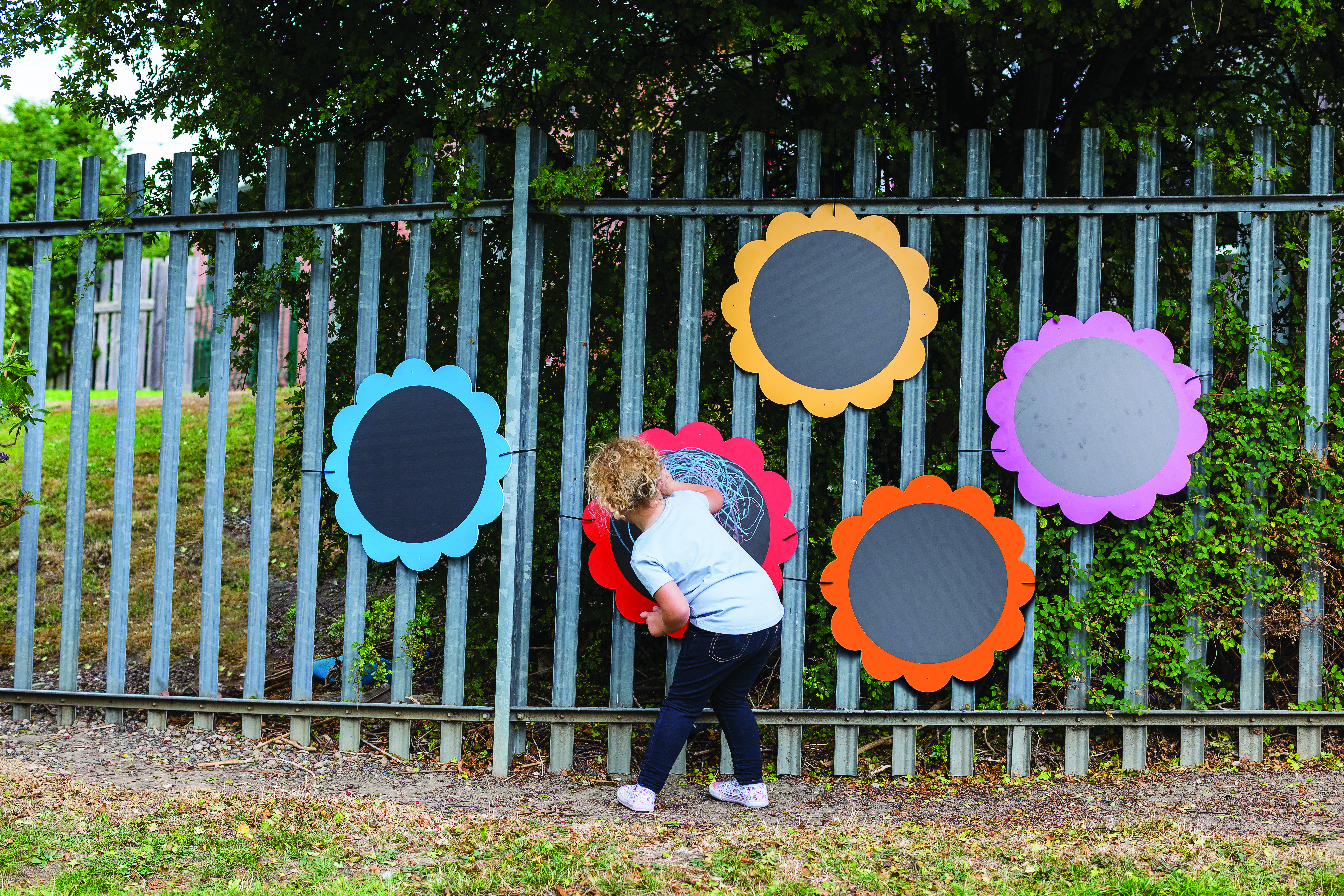 Flower Chalkboards