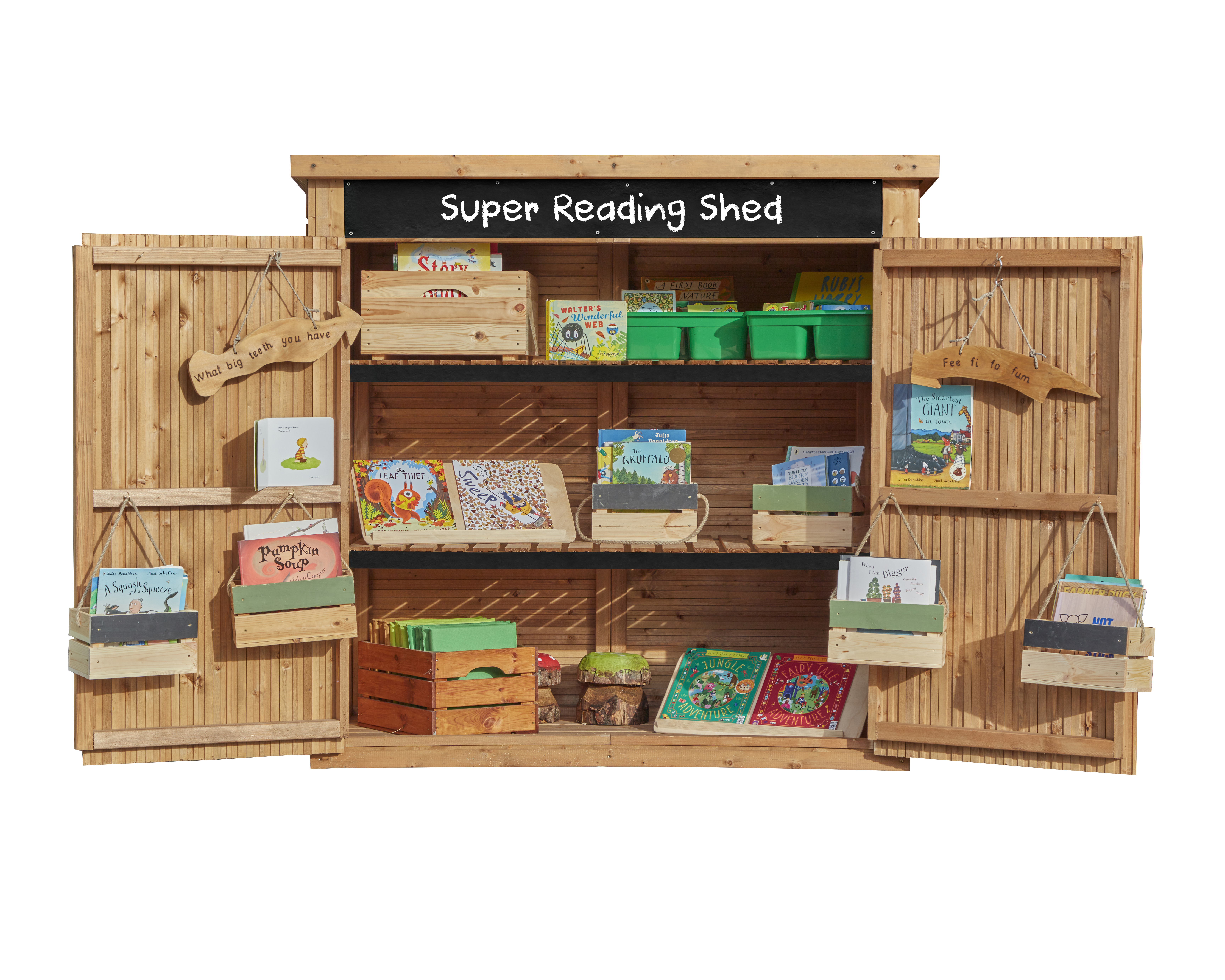Super Sized Curriculum Reading Shed
