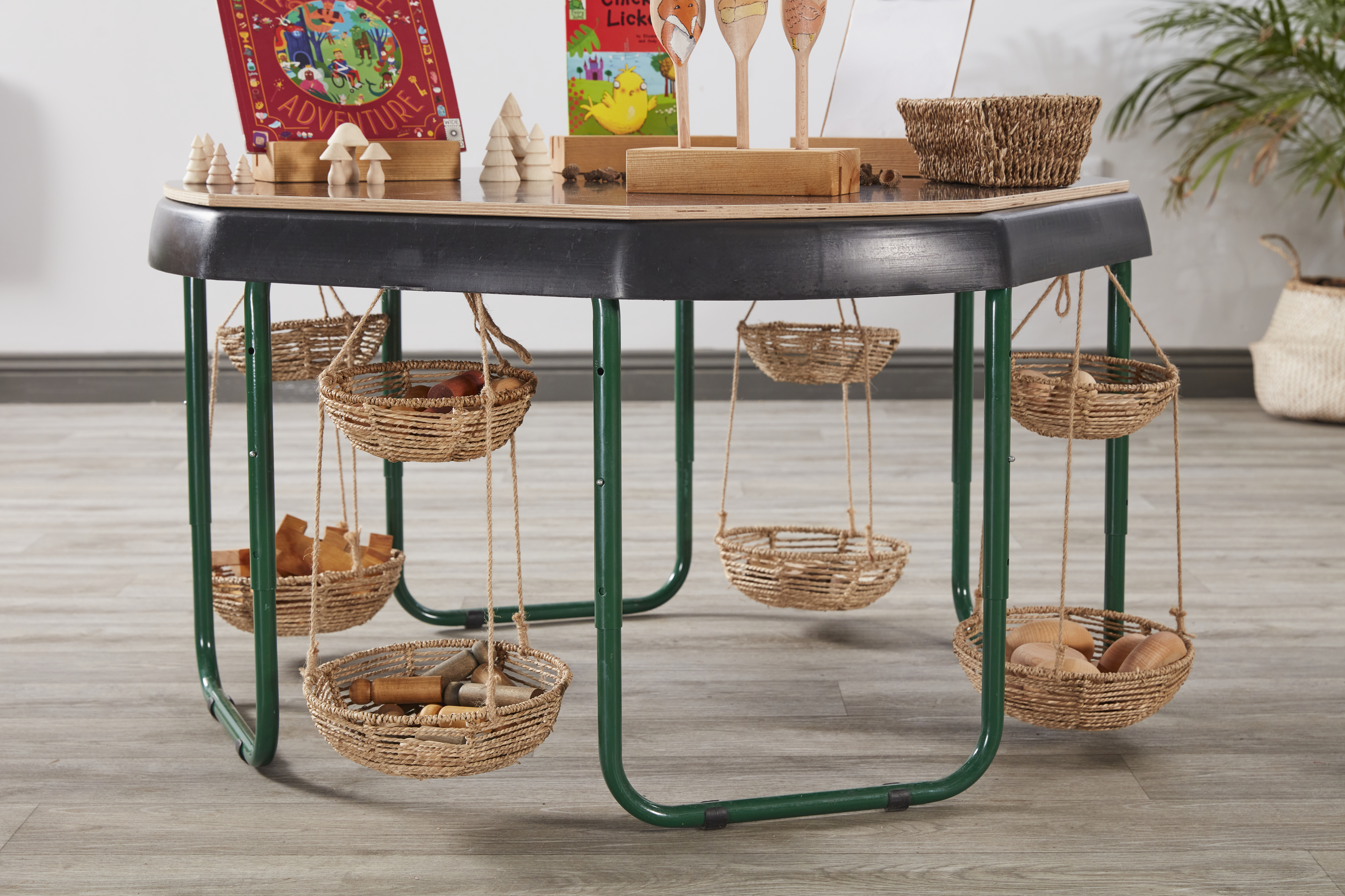 Tuff Spot Tray Hanging Wicker Baskets