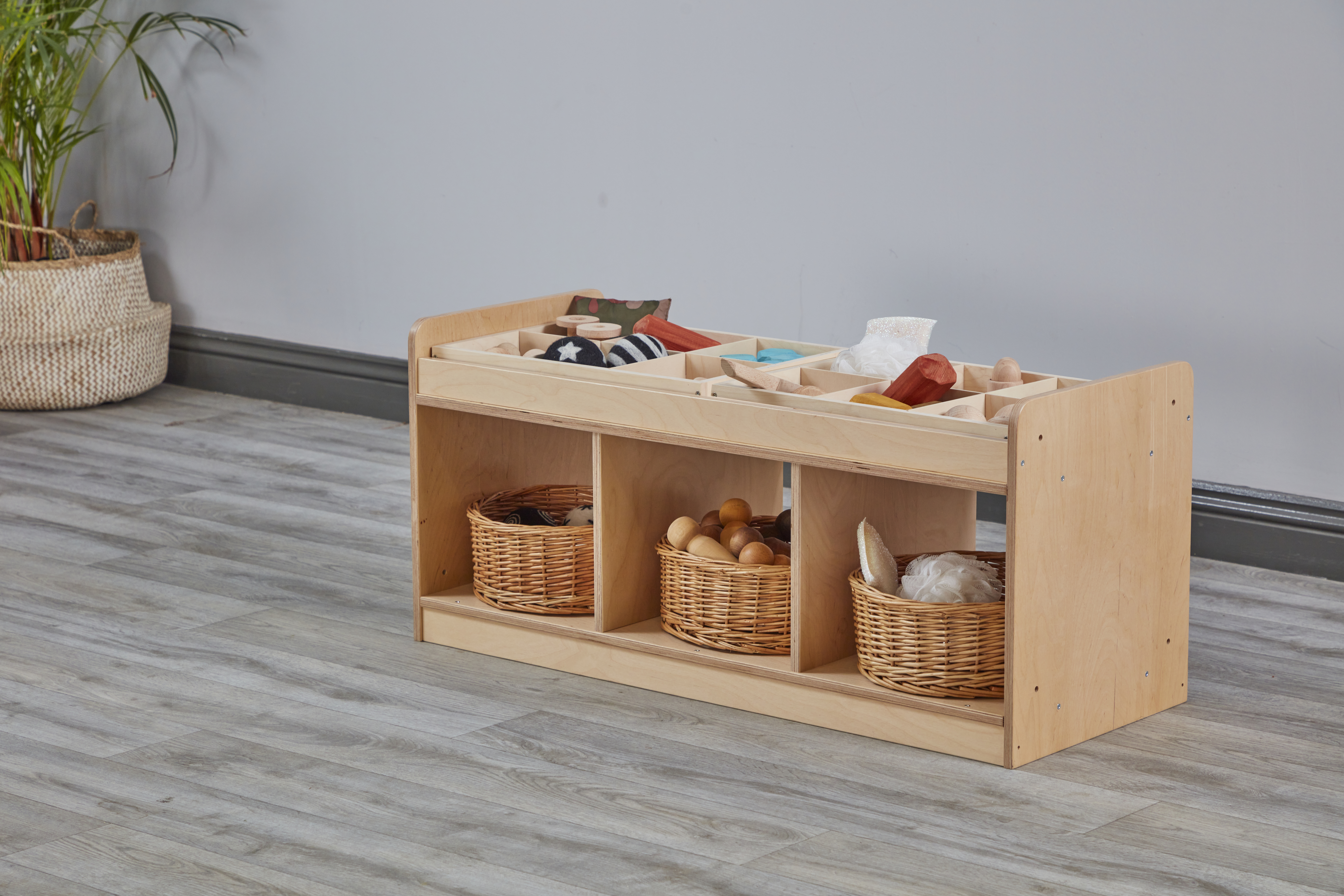 Rookie Low Lipped Storage Unit H45cm