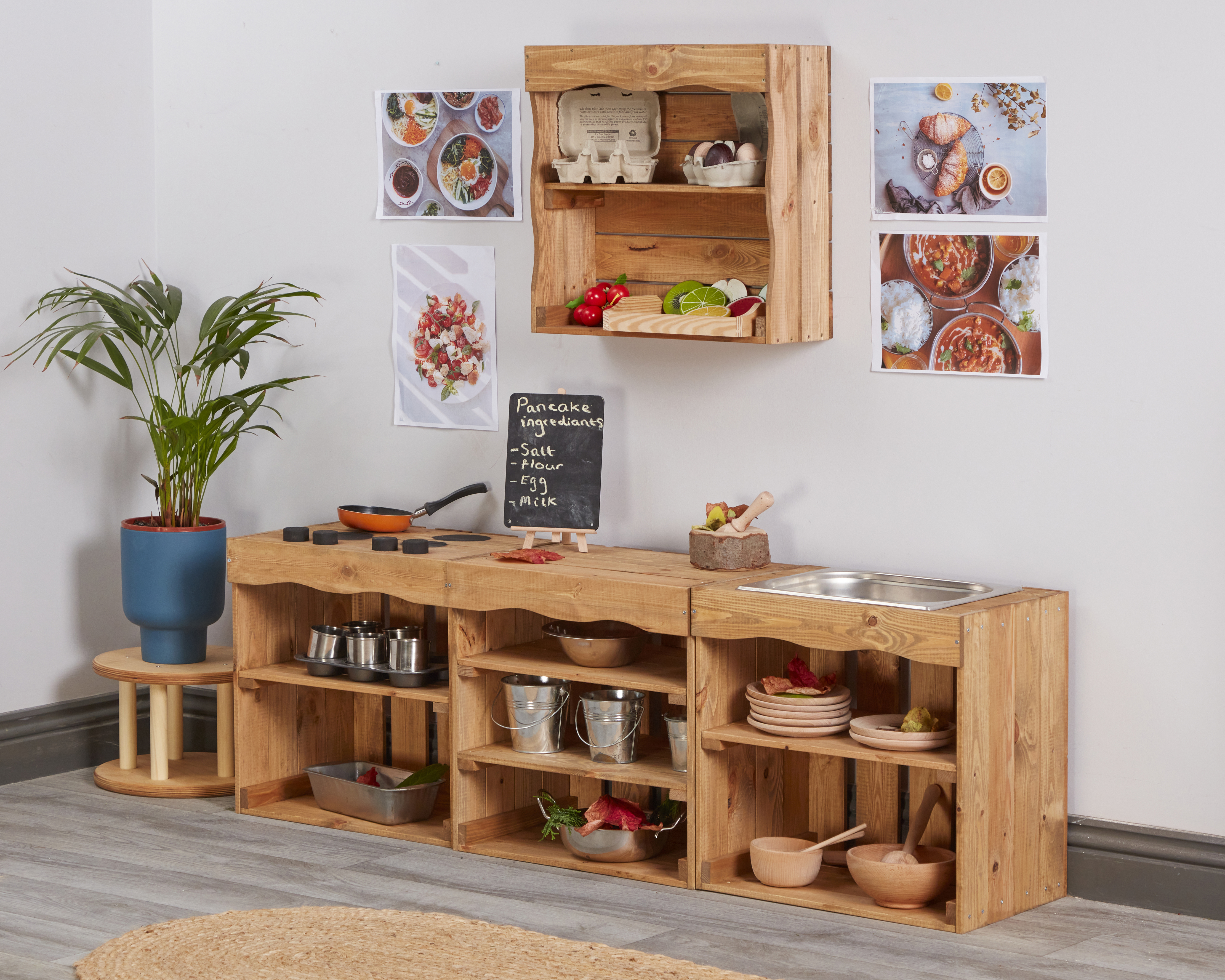 Curiosity Crates Farm House Kitchen Set