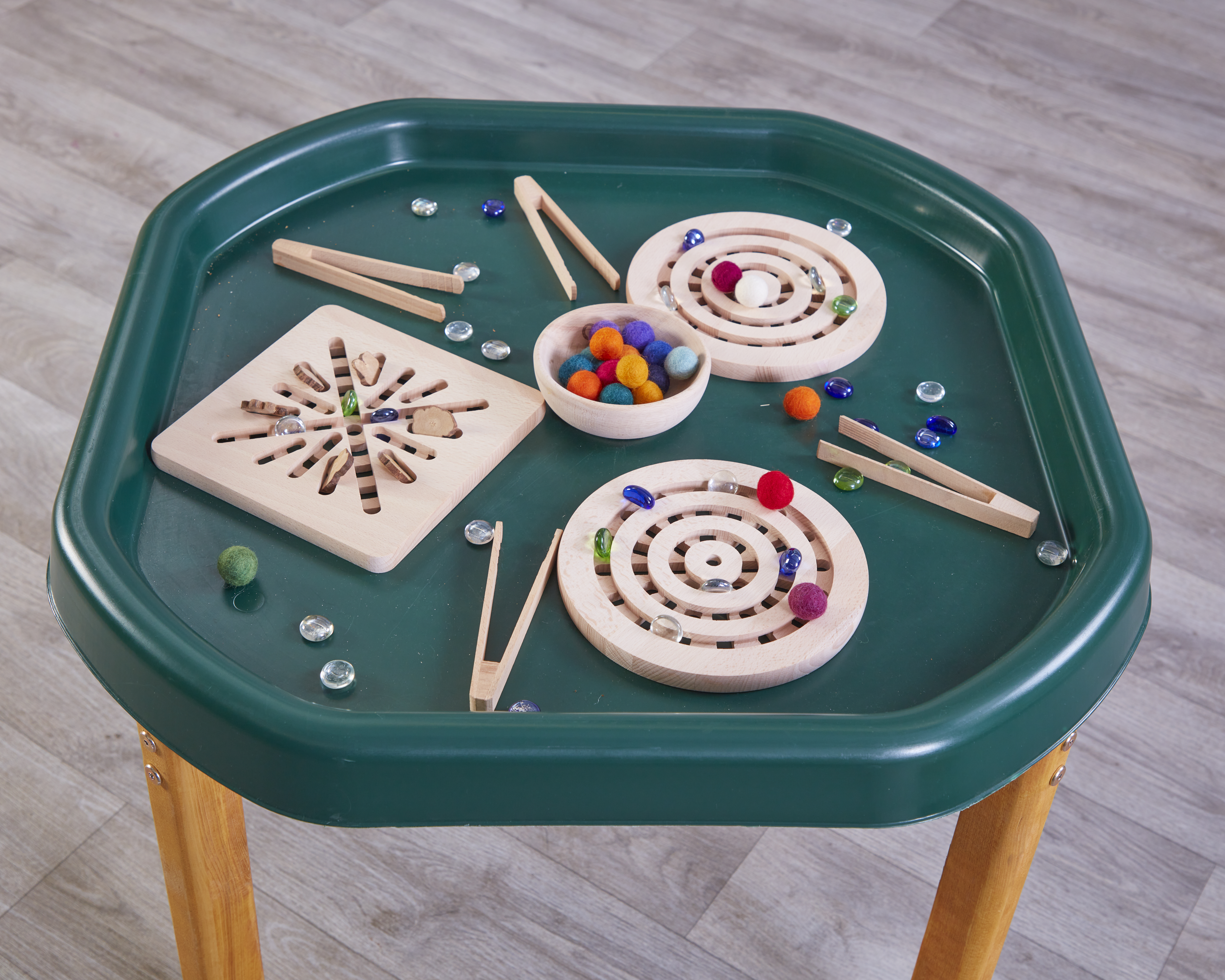 Wooden Mandala Pattern Frames