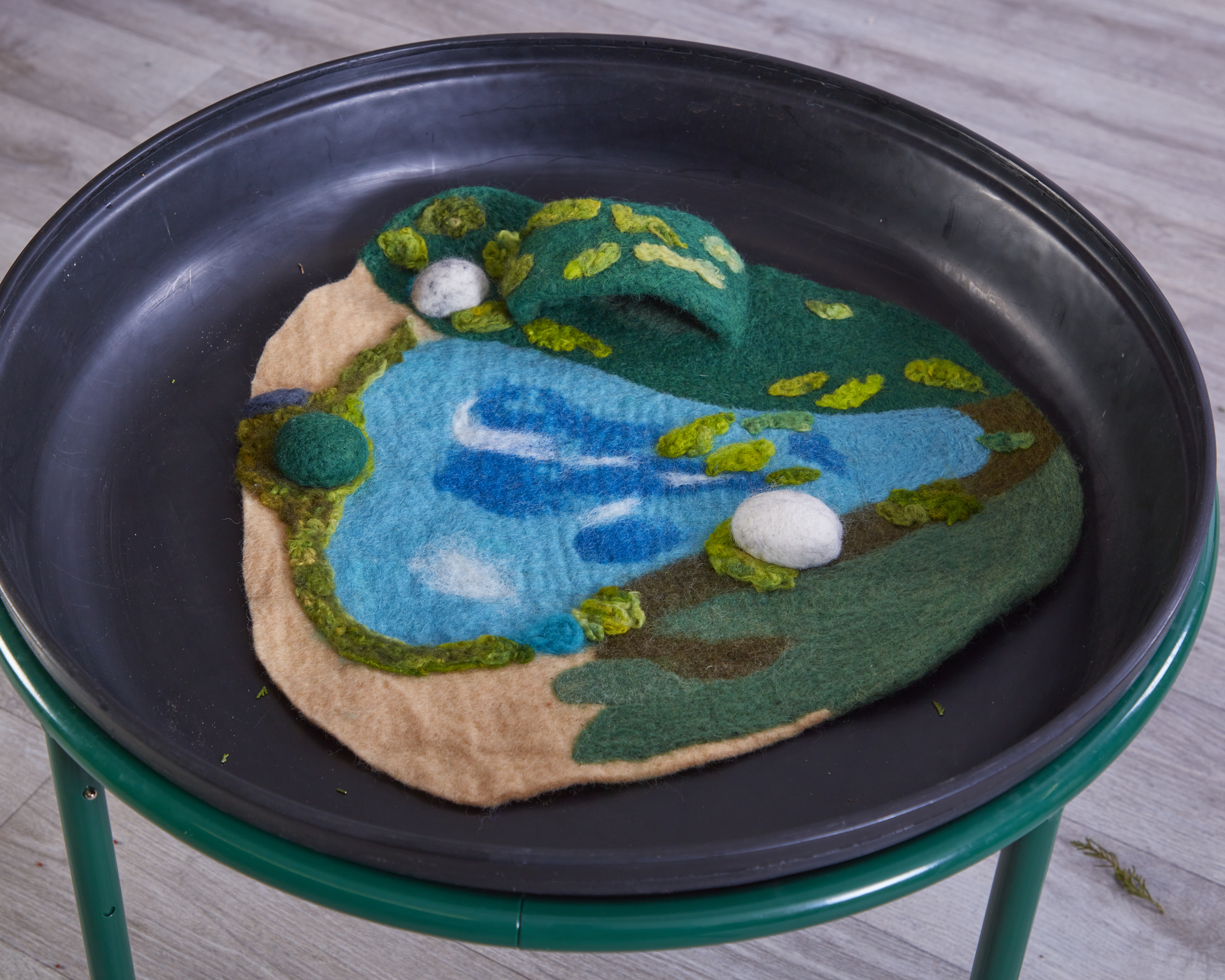 3D Felt Cave Mat