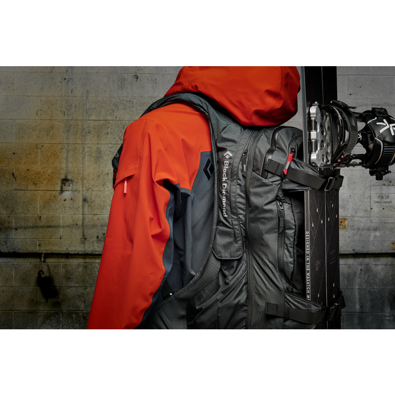 JetForce Pro Split 25L Avalanche Airbag Pack – Black Diamond