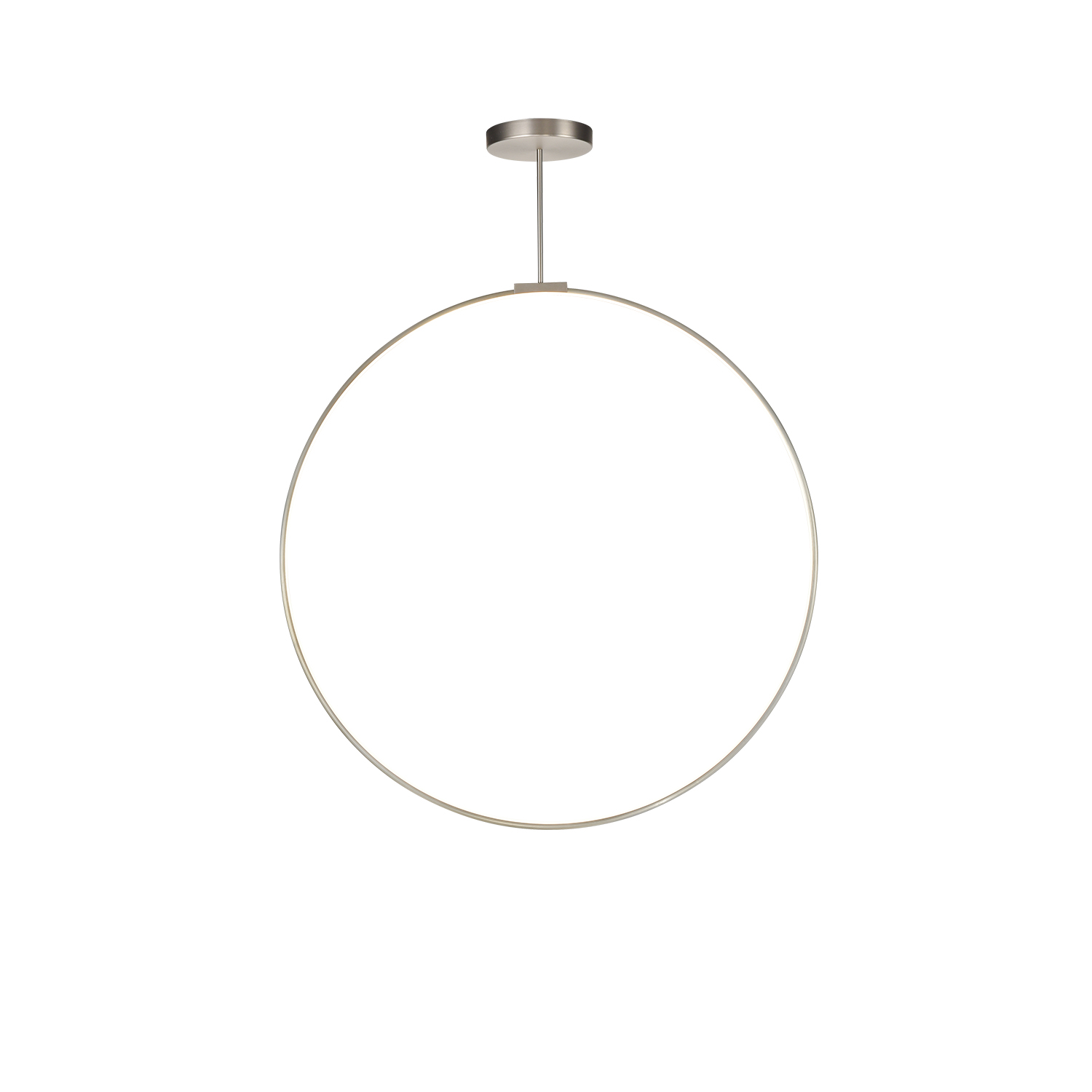 Cirque 48-in Brushed Nickel LED Pendant