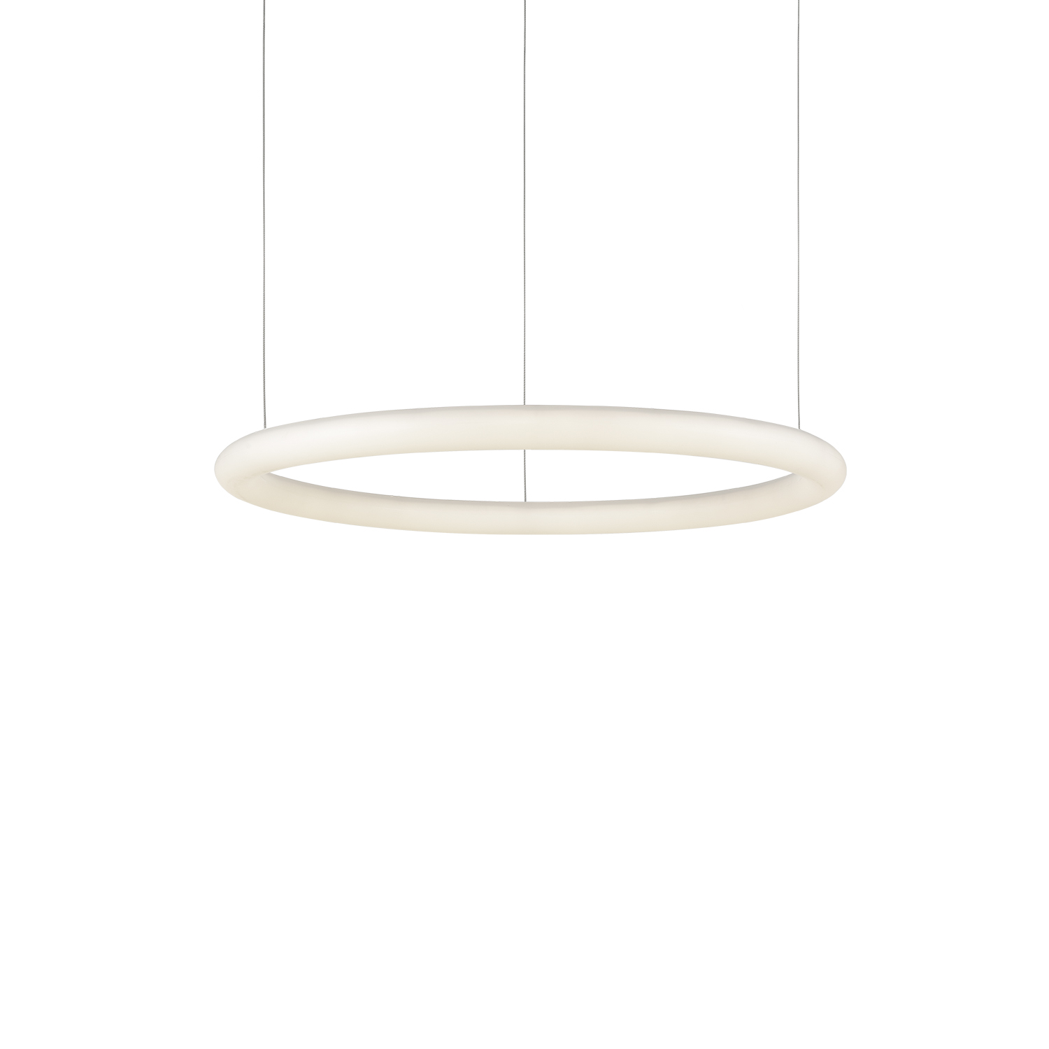 Cumulus Minor 40-in White LED Pendant