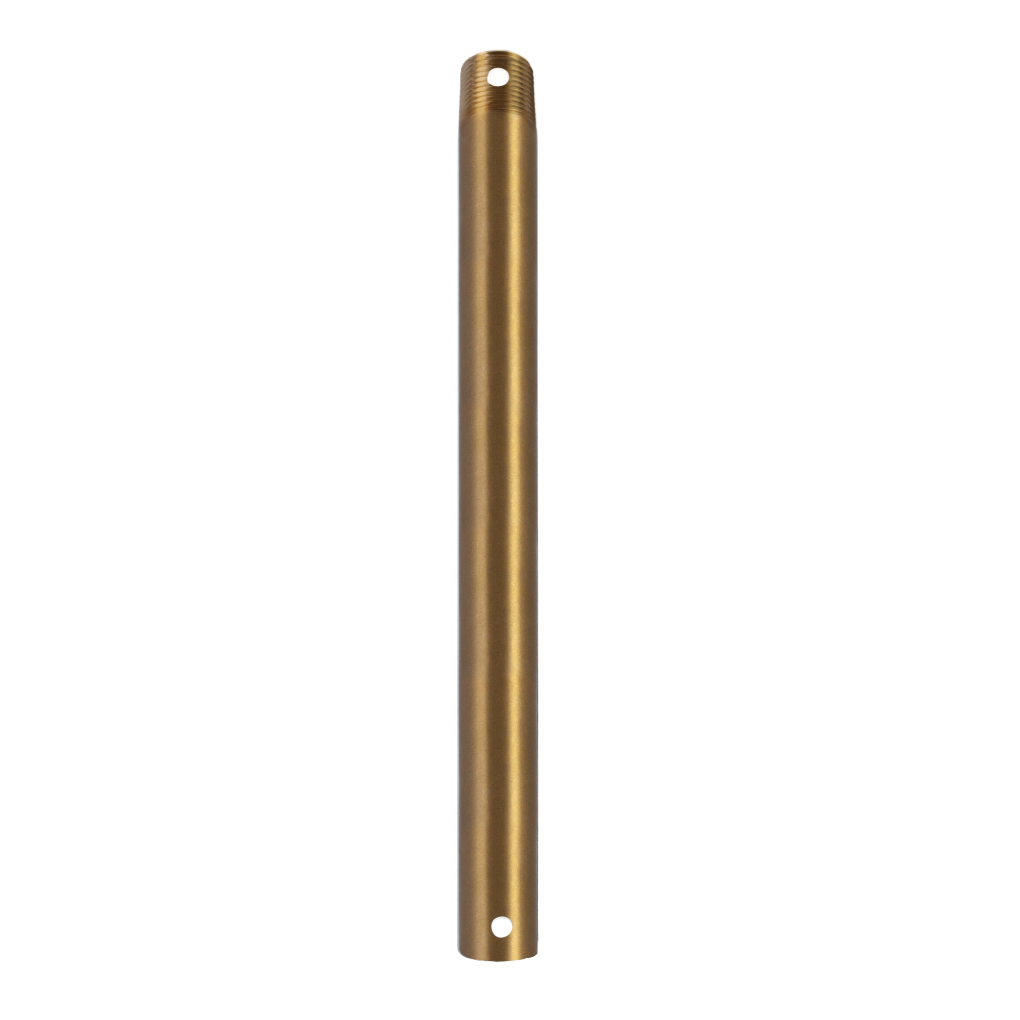 Fan Downrod 12-in Brushed Gold