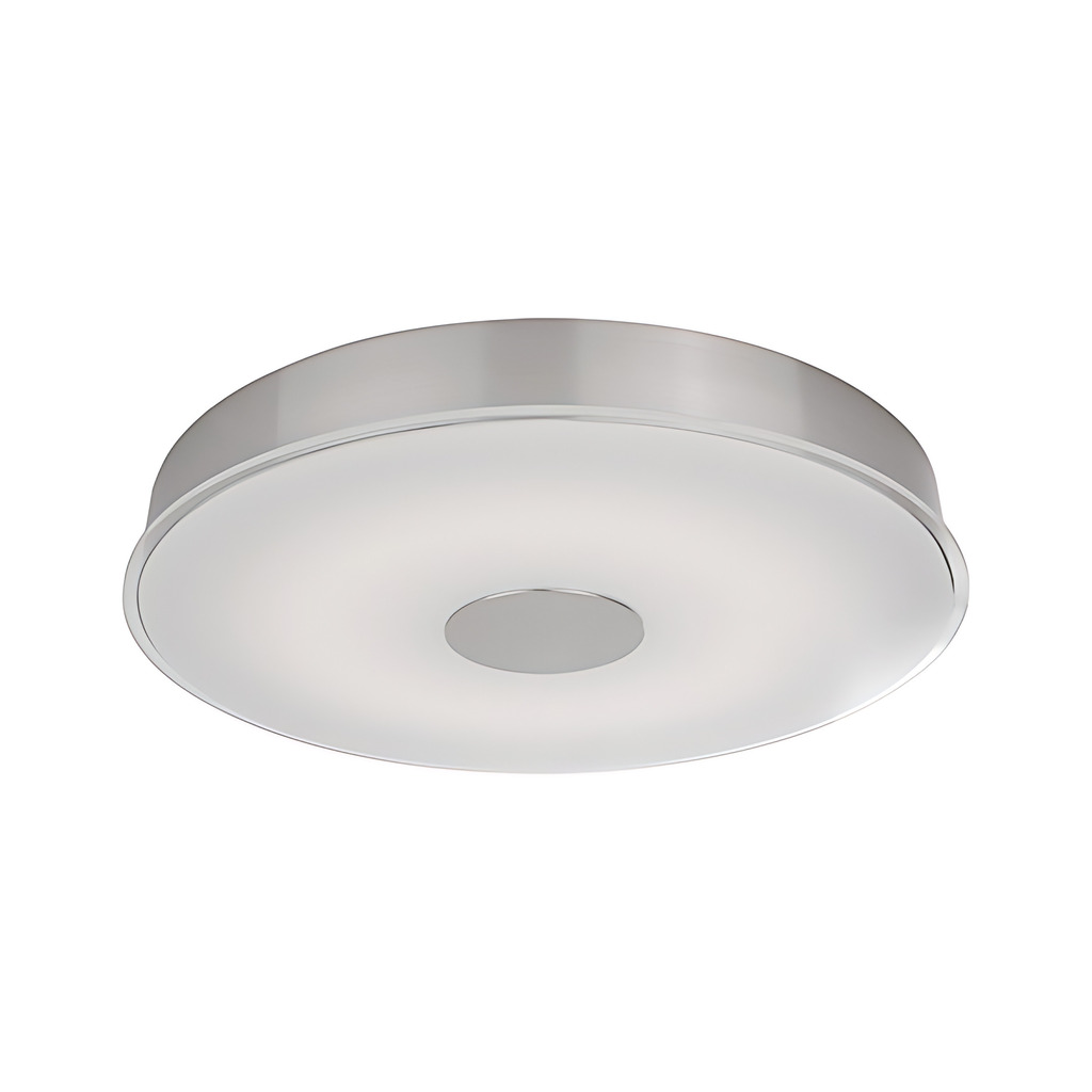Parker 20-in Brushed NIckel LED Flush Mount