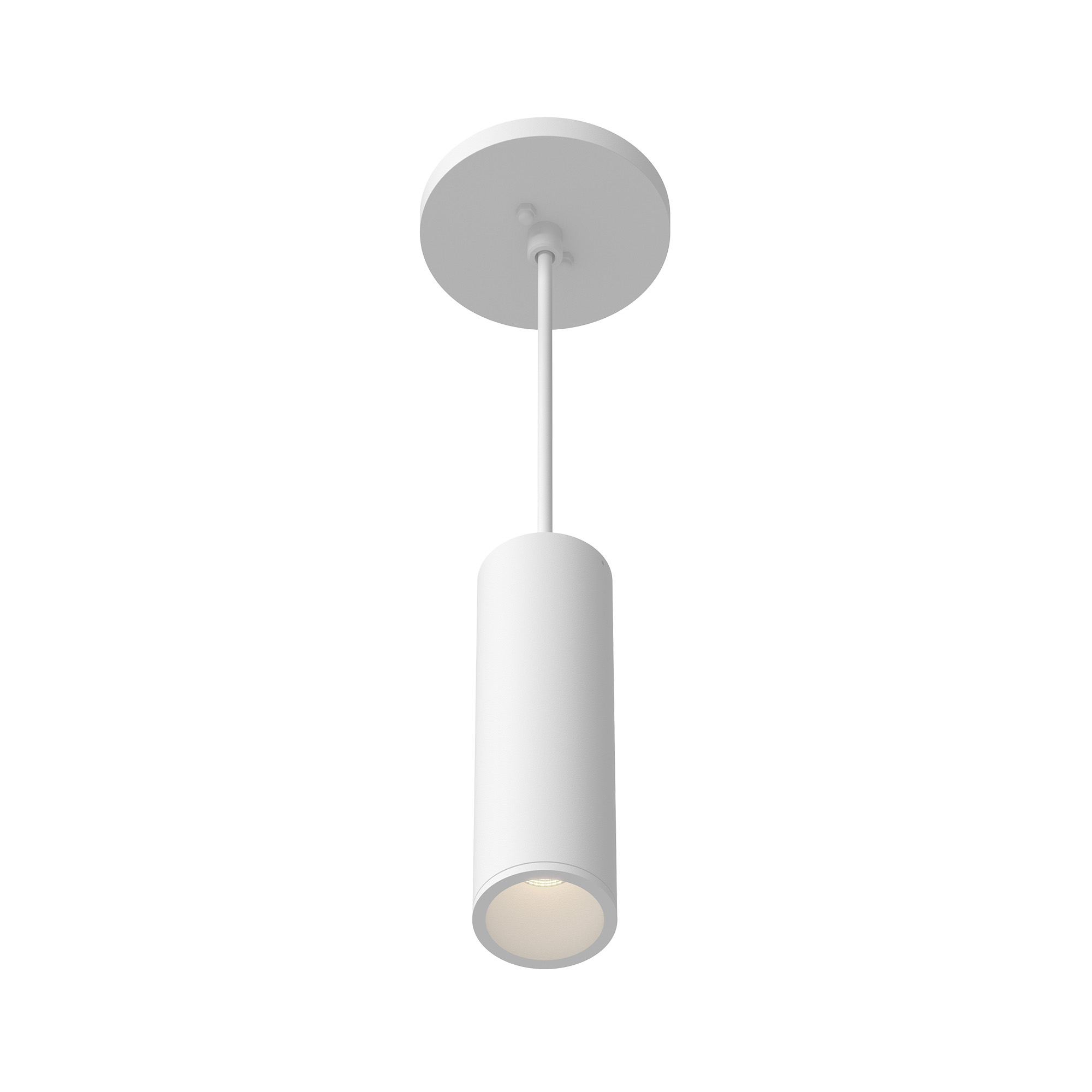 Lorna 8-in (2-in Dia.) 36 Degree Optic White LED Pendant