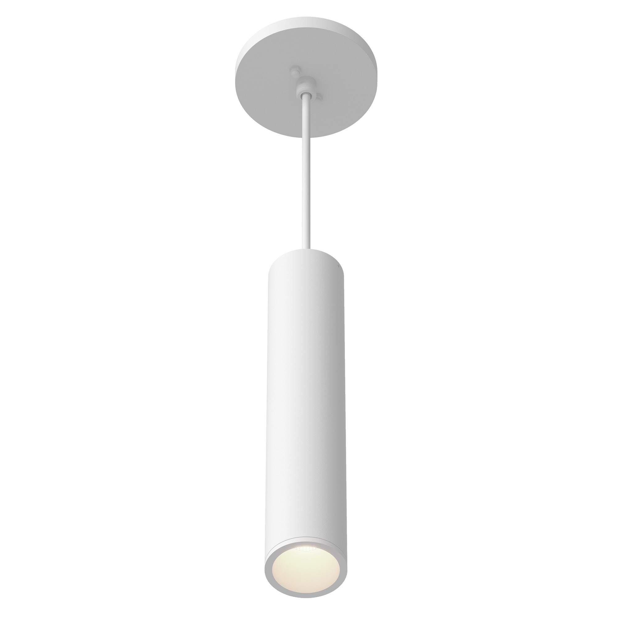 Lorna 12-in (2-in Dia.) 36 Degree Optic White LED Pendant