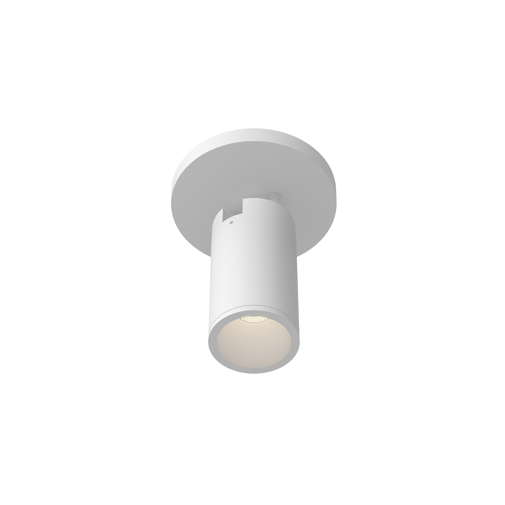 Lorna 6-in (2-in Dia.) 36 Degree Optic White LED Adjustable Ceiling Mount