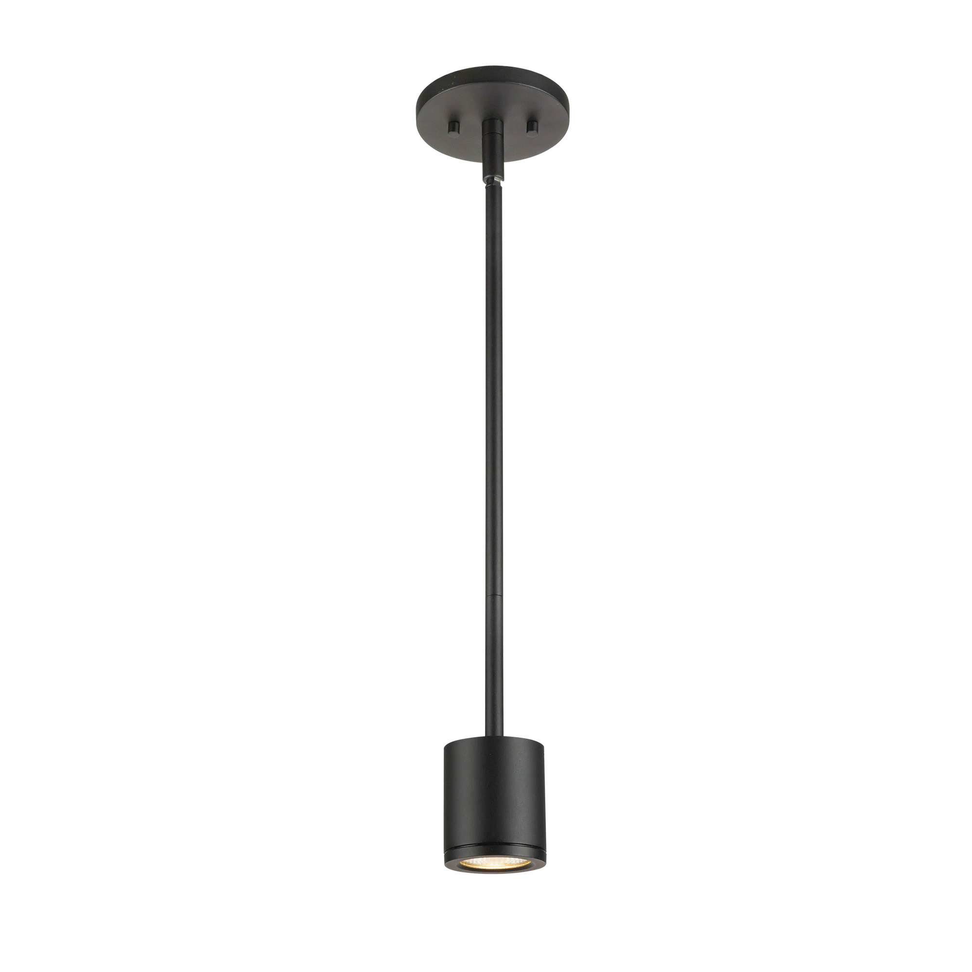 Nordic 3-in (2-in Dia.) Black LED Exterior Pendant
