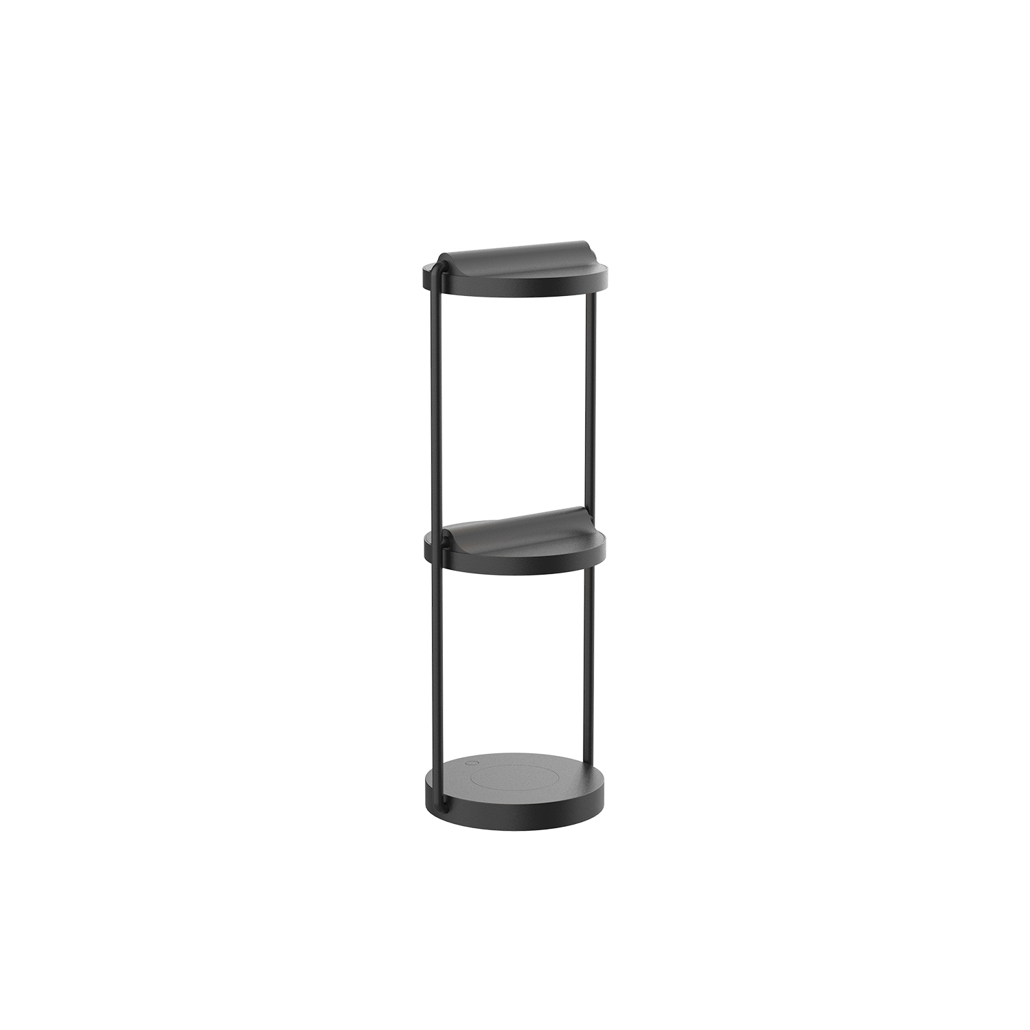 Novel 18-in Black LED Table Lamp