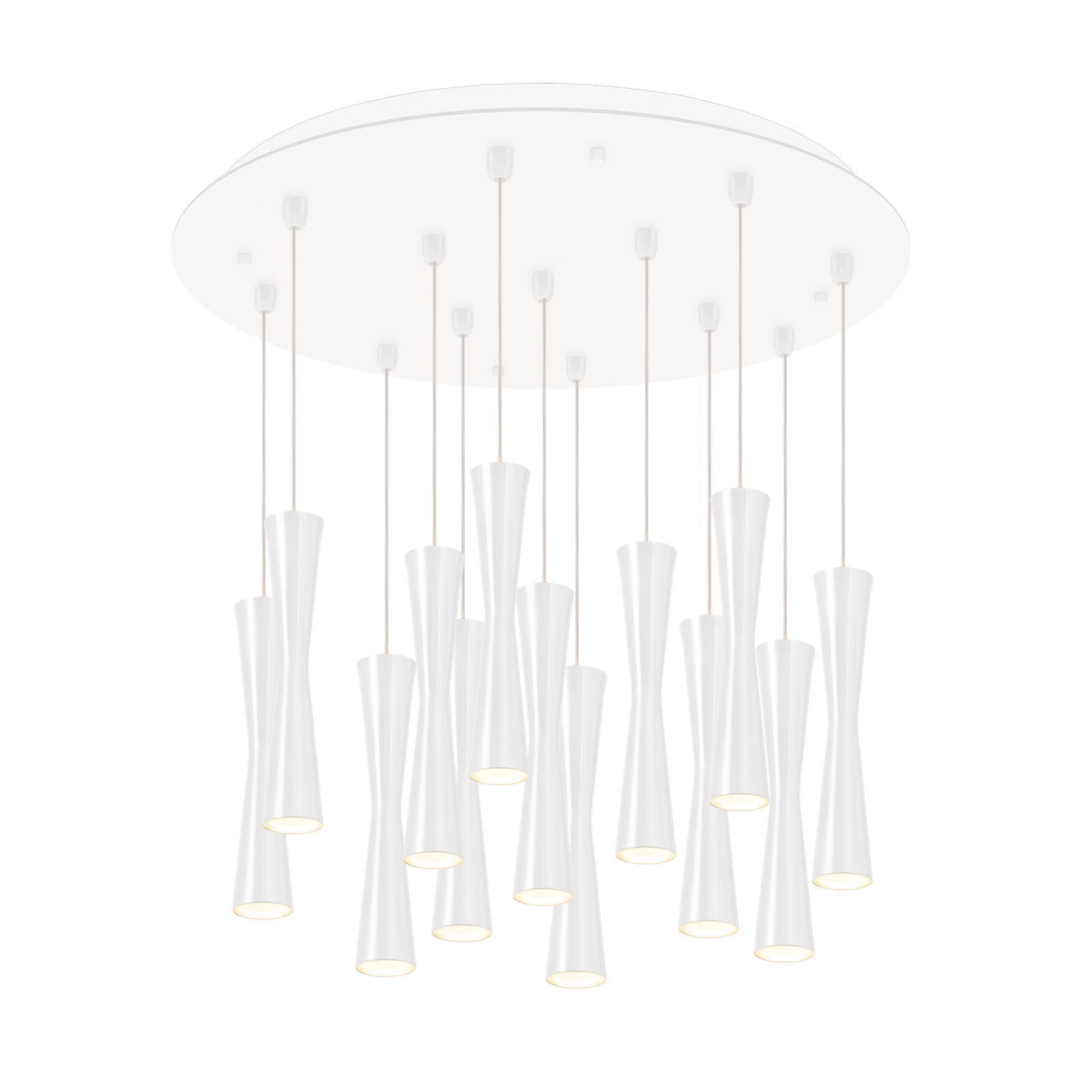 Robson 24-in White 13-Light Multi Pendant