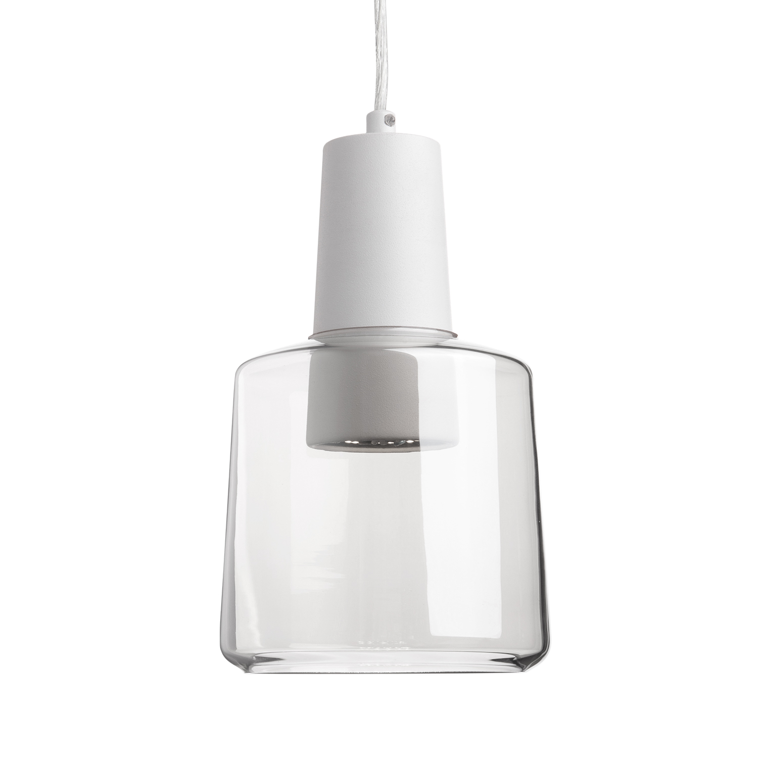 Samson 6-in Clear LED Pendant