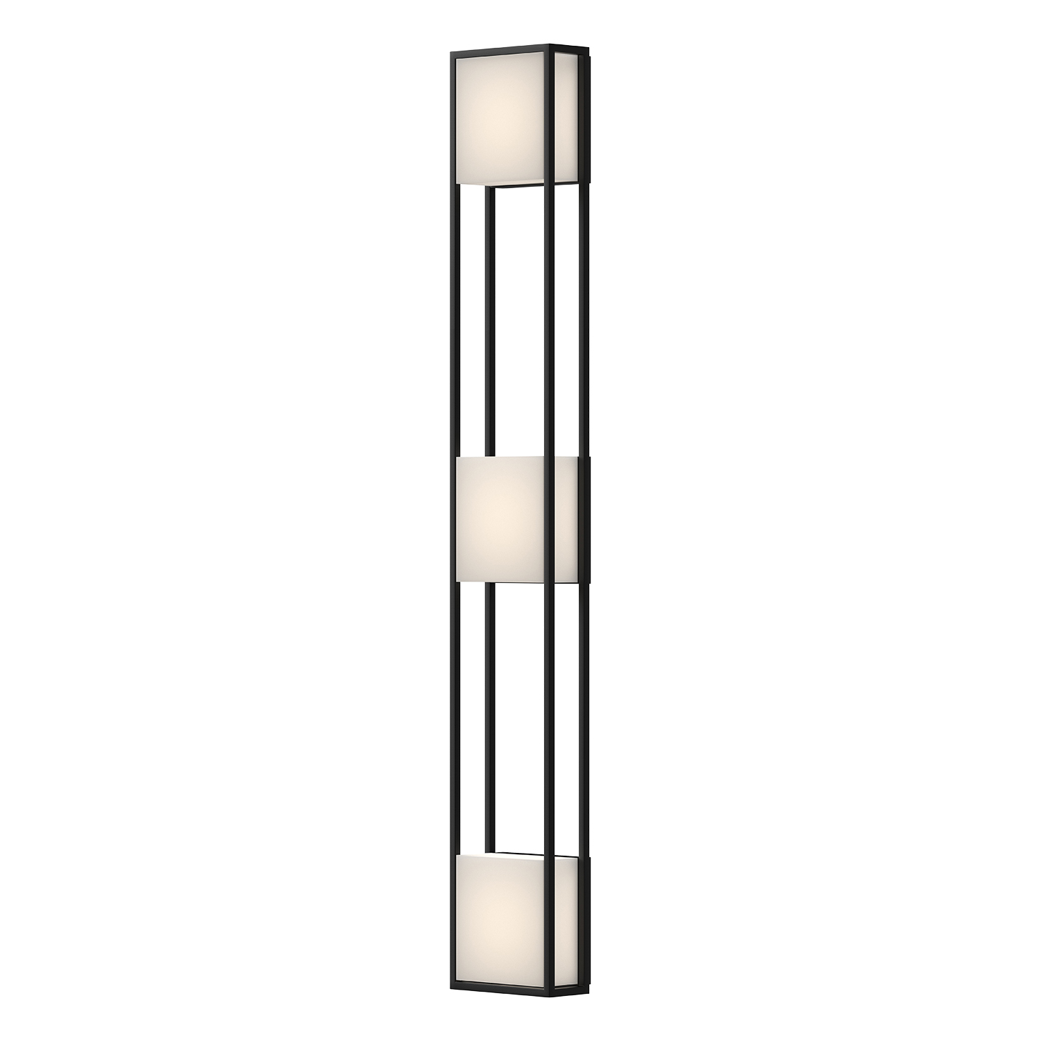 Vail 55-in Black LED Exterior Wall Sconce