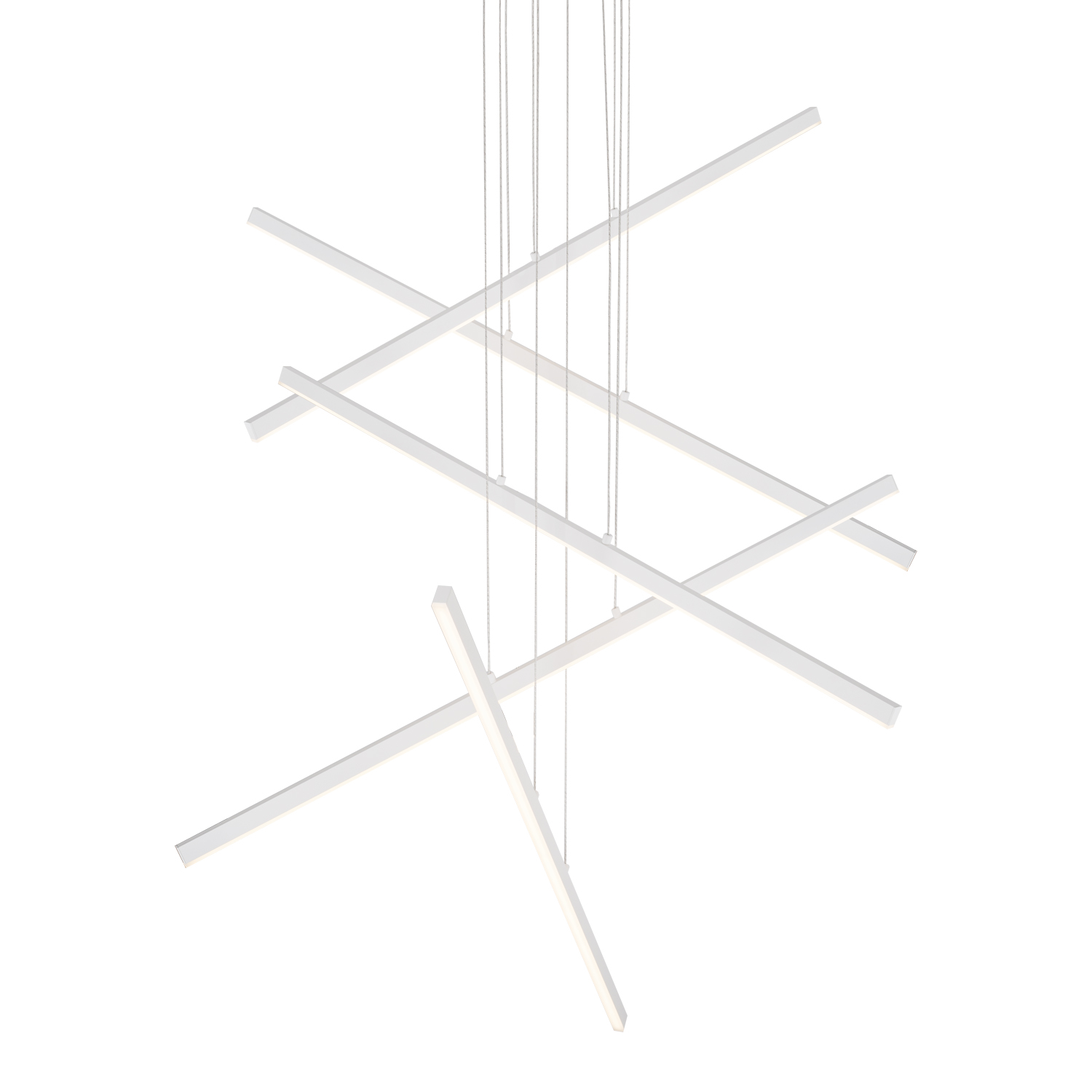 Vega 45-in White LED Multi Pendant