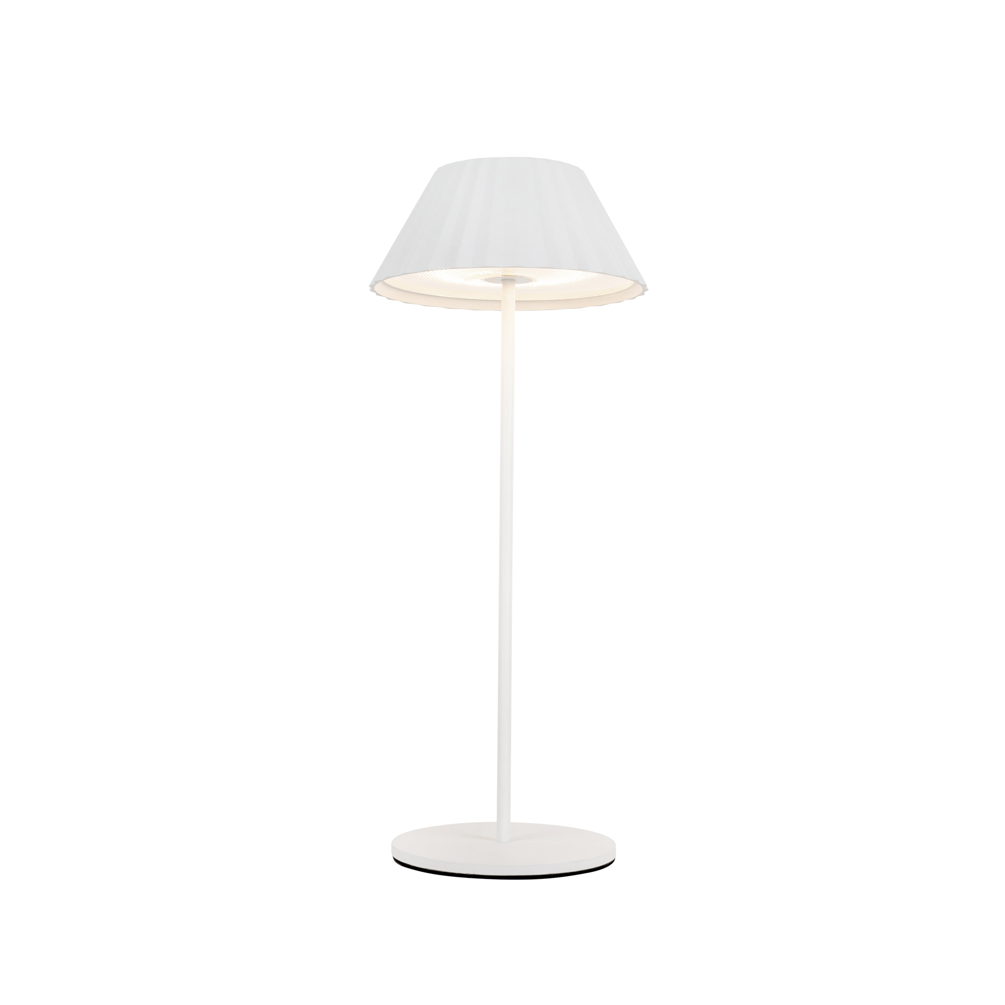 Zola 6-in White LED Table Lamp