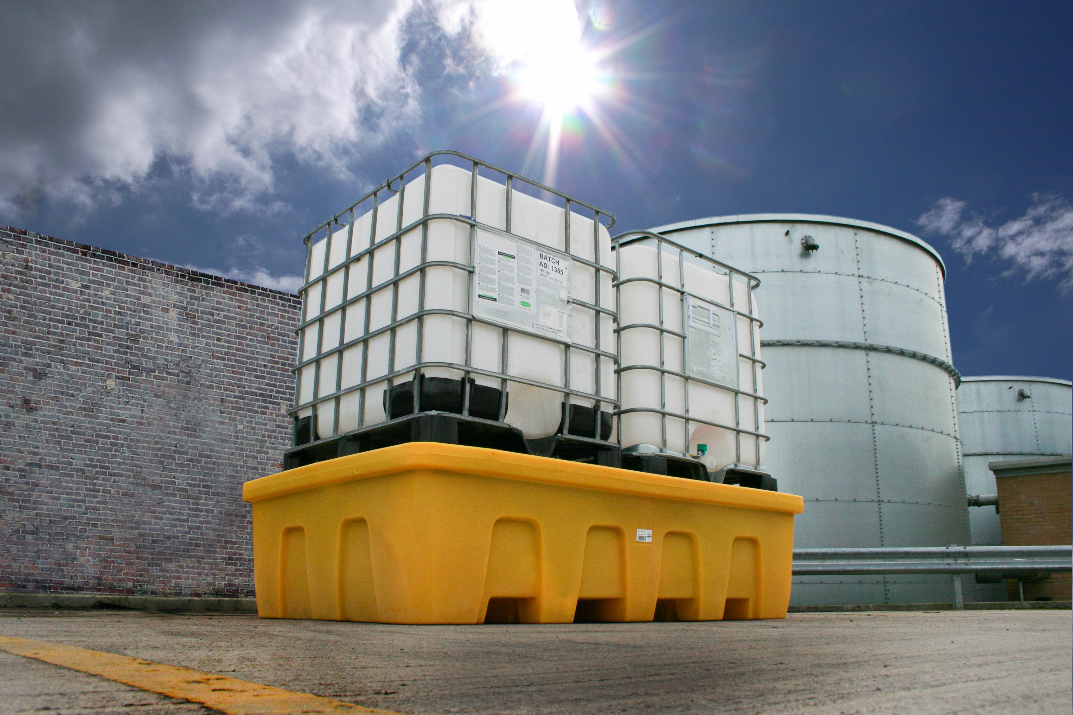 Spilfyter Secondary Containment IBC Spill Pallet