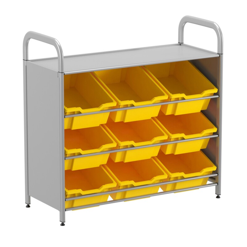 Callero Custom Low Tilted Tray Starter Unit 9 Deep Trays