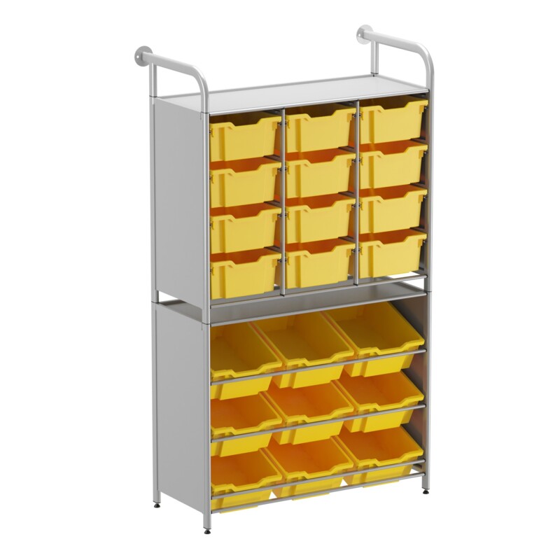 Callero Custom Tall Pick-Store Starter Unit 9 Tilting Deep & 12 Deep Trays