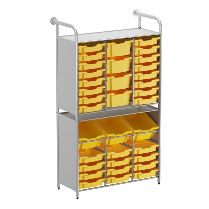 Callero Custom Tall Maker-Tall Starter Unit 28 Shallow & 3 Deep Tilting & 4 Deep Trays