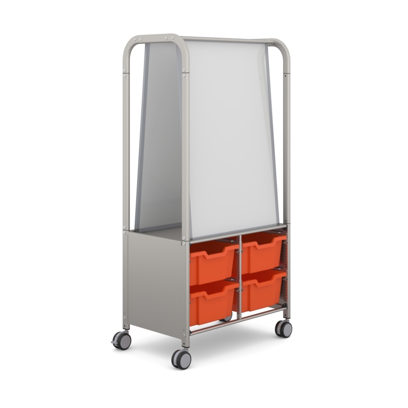 Callero MakerHub Trolley 4 Deep Trays
