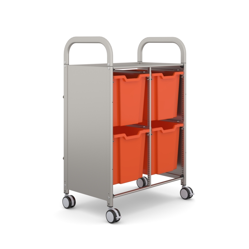 Callero Double Cart 4 Jumbo Trays