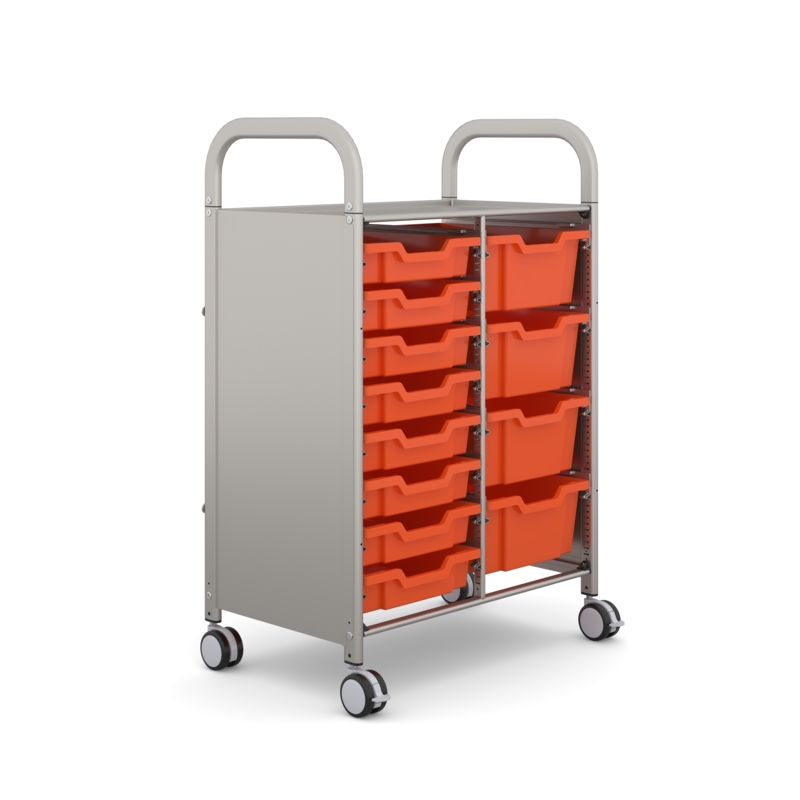 Callero Plus Double Trolley 8 Shallow & 4 Deep Trays