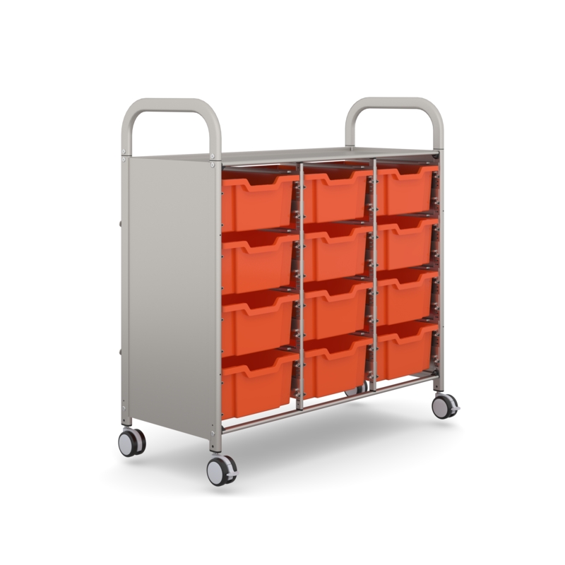 Callero Triple Cart 12 Deep Trays