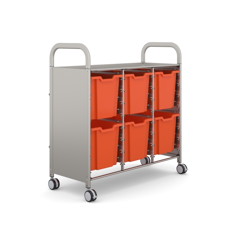Callero Triple Cart 6 Jumbo Trays