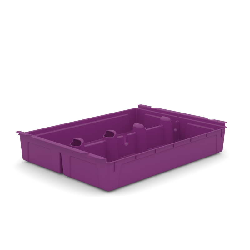 SortED Large Plum Purple Insert Pack of 10